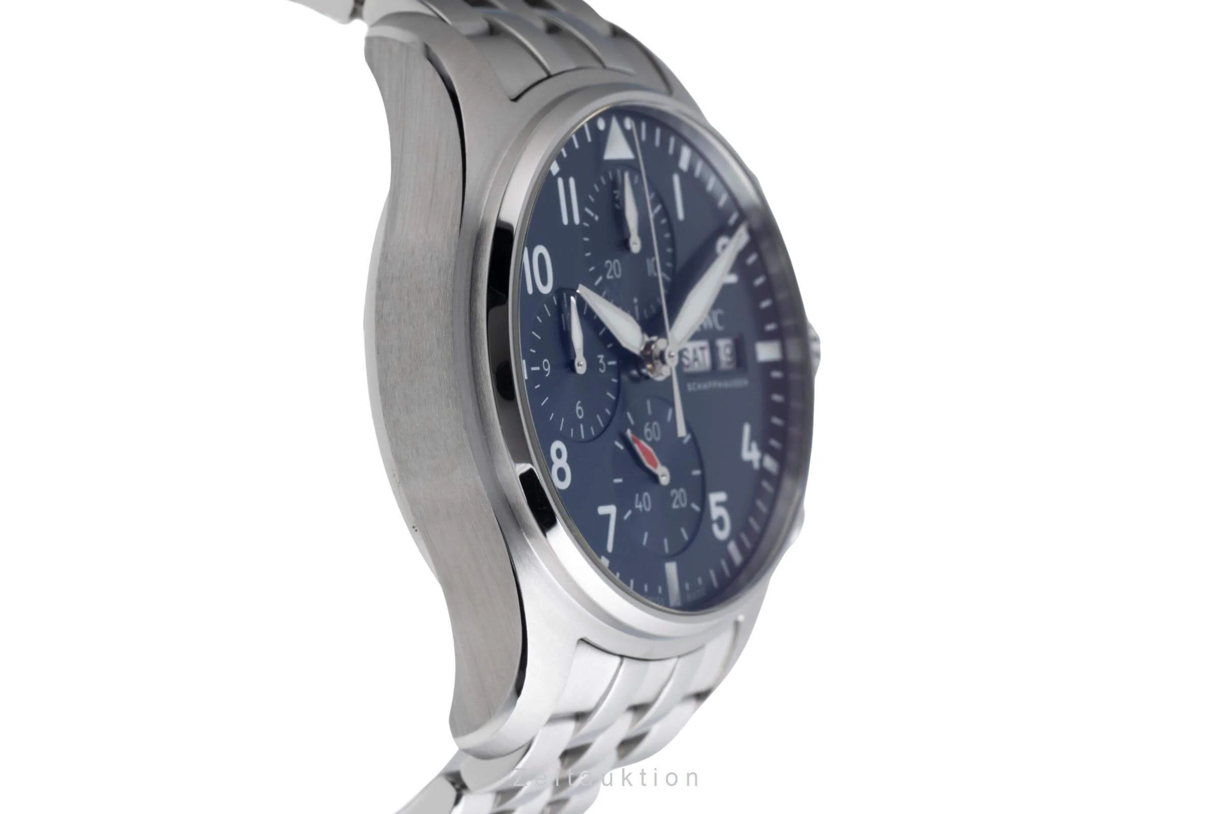 IWC Fliegerchronograph chronograph steel automatic men's watch IW388102 LP: 8600EUR  [2501685] - Image 8