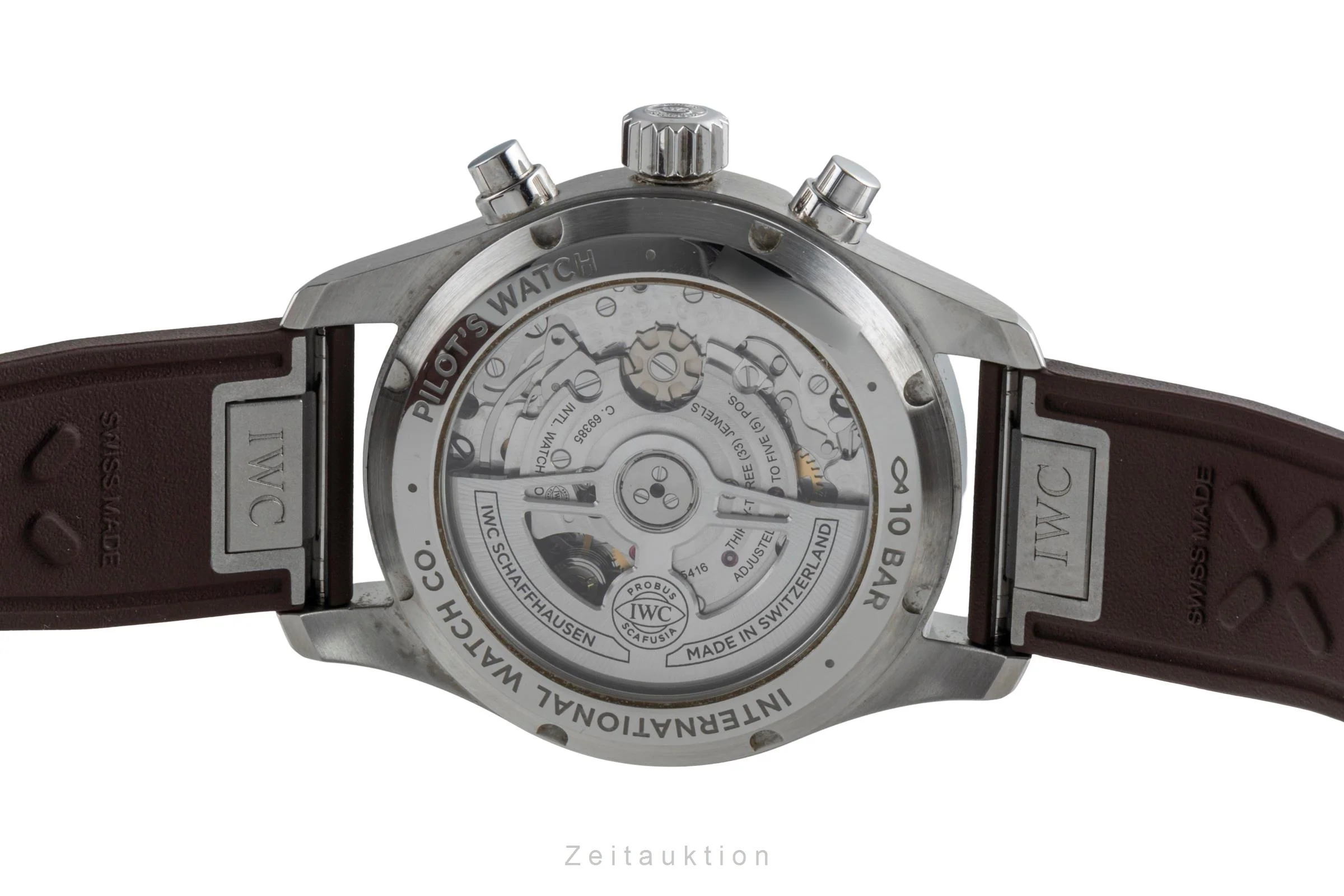 IWC Fliegerchronograph chronograph steel automatic men's watch IW388103 LP: 7700EUR  [2506561] - Image 12
