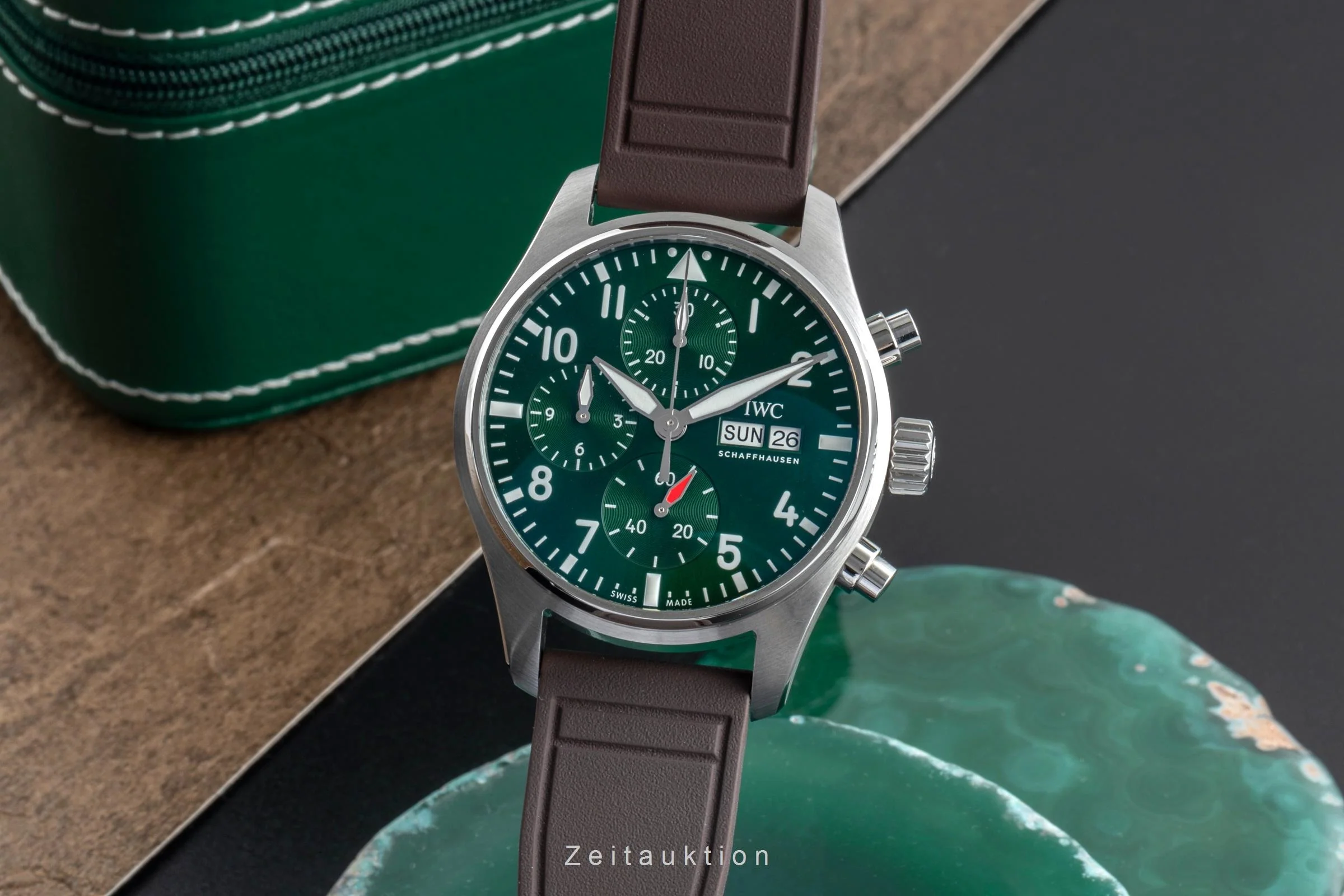 IWC Fliegerchronograph chronograph steel automatic men's watch IW388103 LP: 7700EUR  [2506561] - Image 2