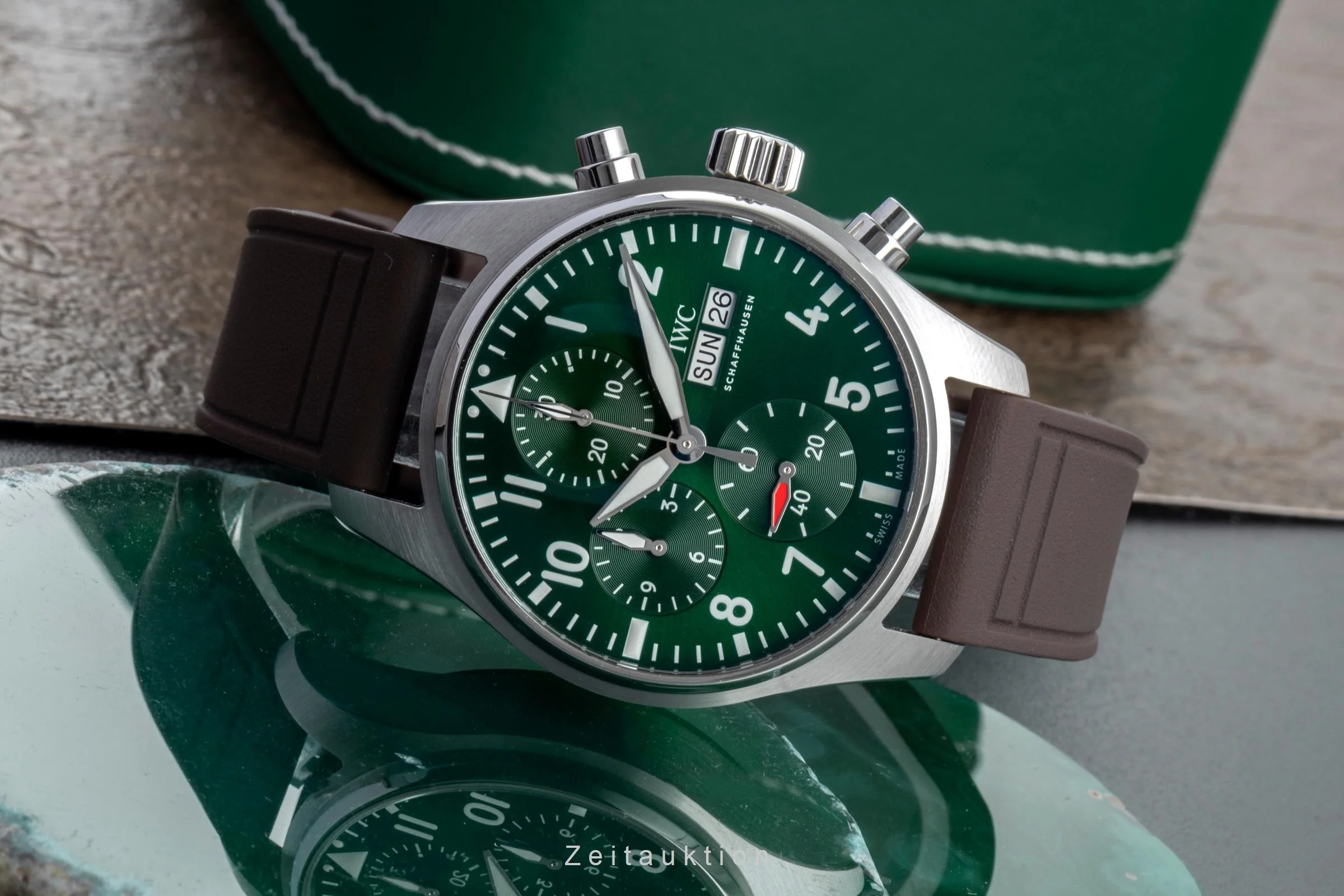 IWC Fliegerchronograph chronograph steel automatic men's watch IW388103 LP: 7700EUR  [2506561] - Image 3