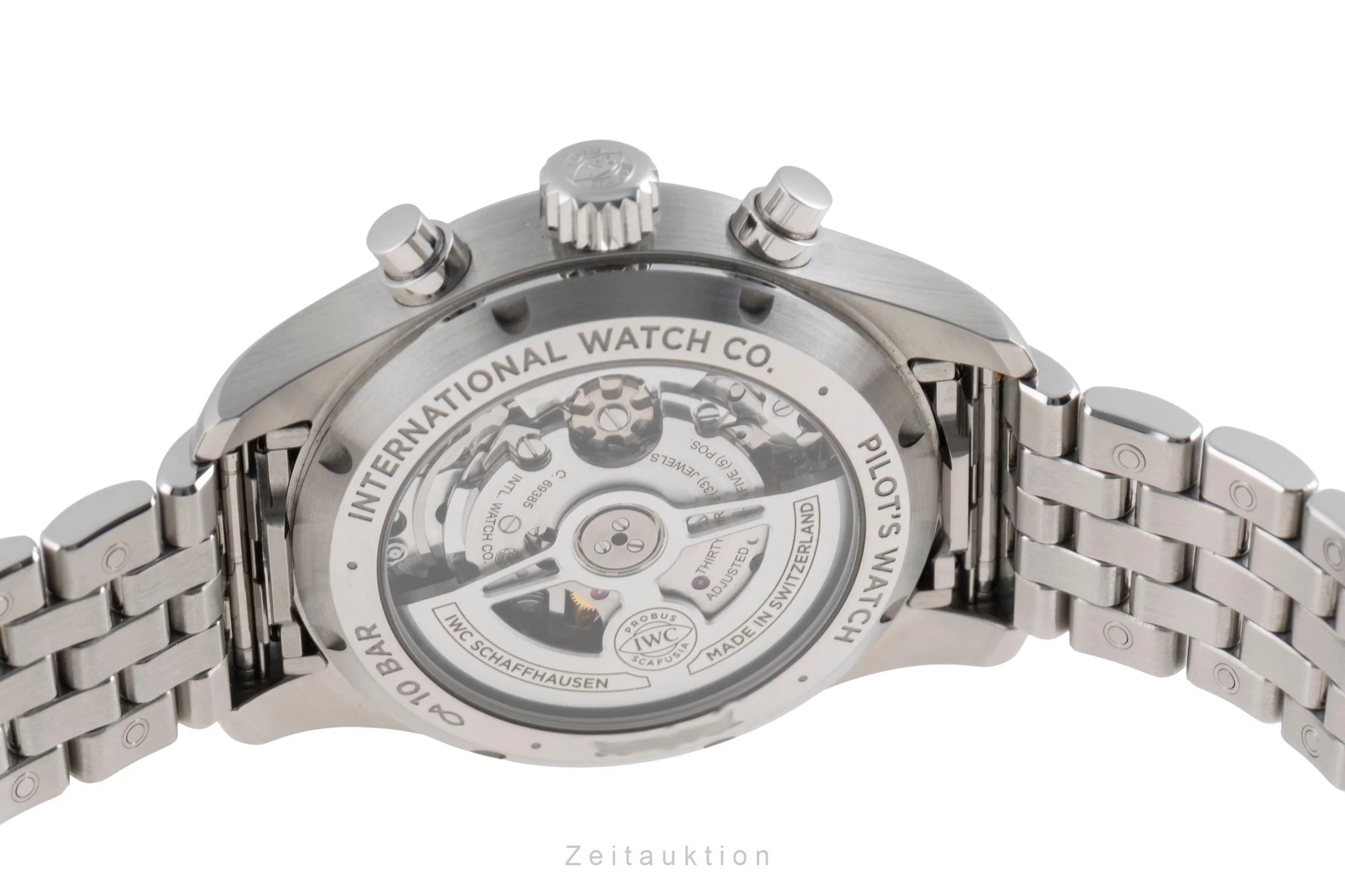 IWC Fliegerchronograph chronograph steel automatic men's watch IW388104 LP: 9300EUR  [2504933] - Image 13