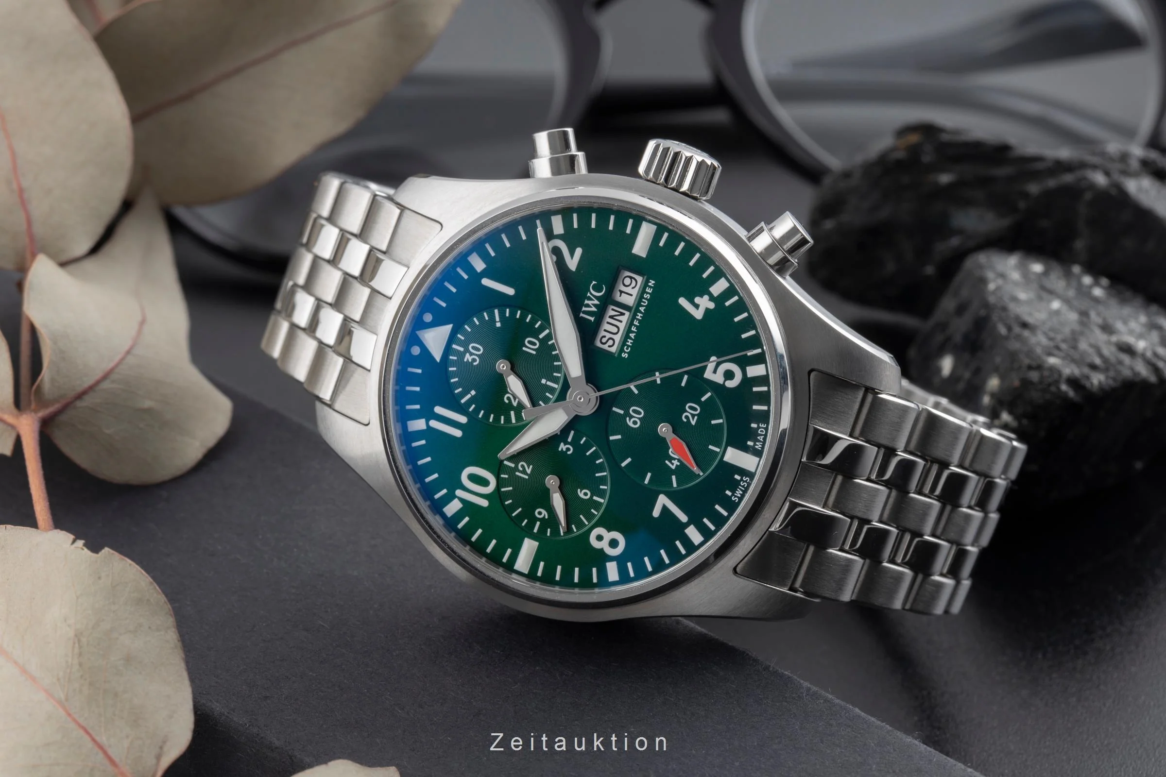 IWC Fliegerchronograph chronograph steel automatic men's watch IW388104 LP: 9300EUR  [2504933] - Image 3