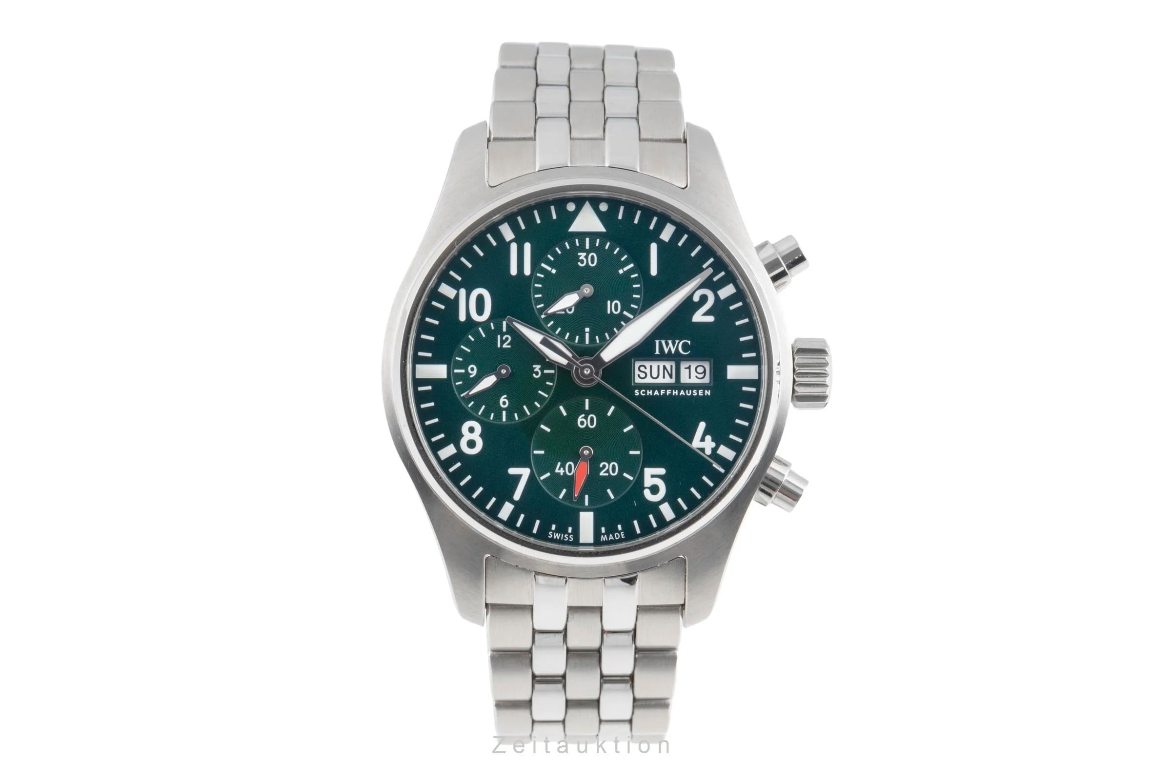 IWC Fliegerchronograph chronograph steel automatic men's watch IW388104 LP: 9300EUR  [2504933] - Image 5