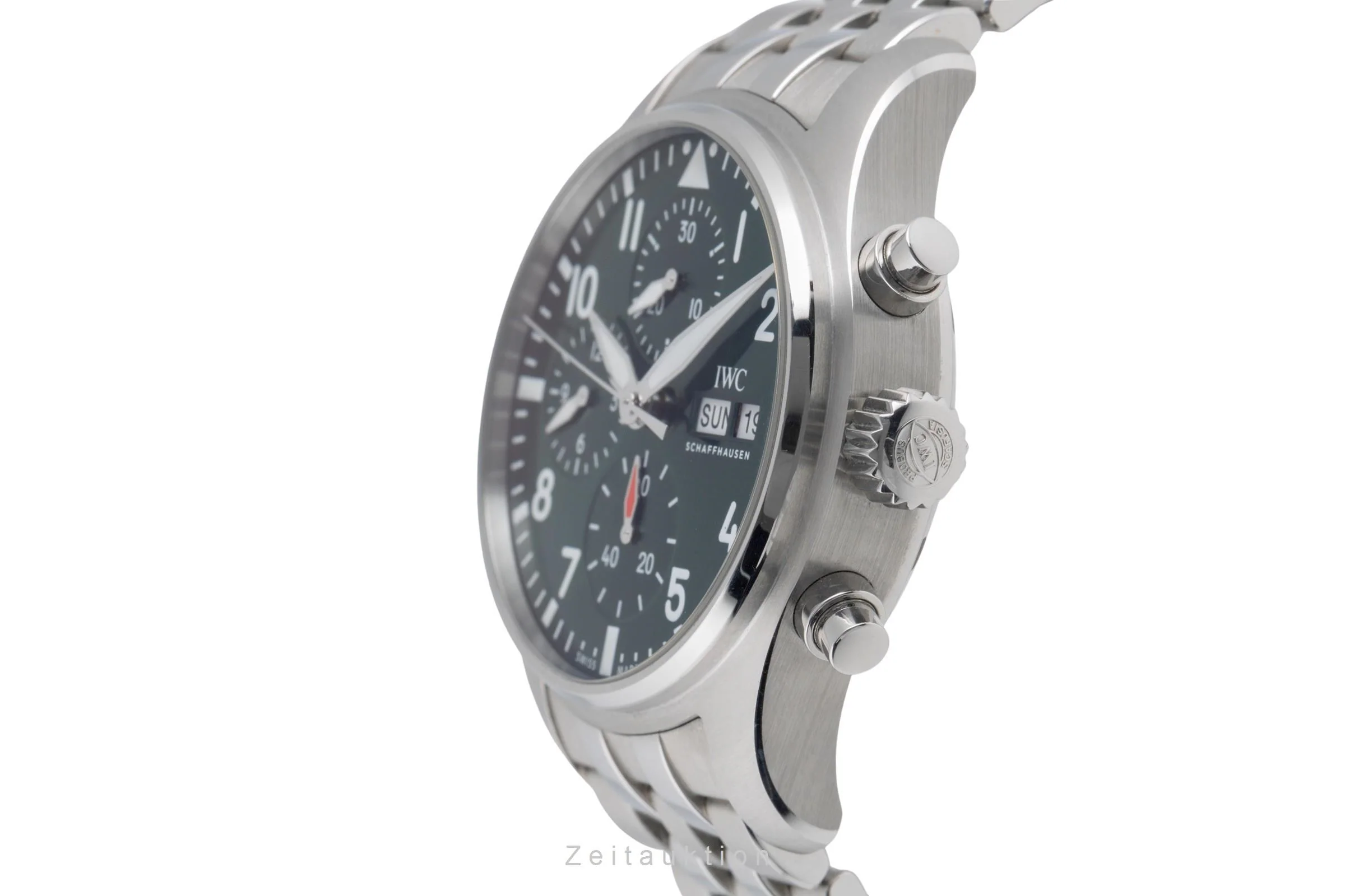 IWC Fliegerchronograph chronograph steel automatic men's watch IW388104 LP: 9300EUR  [2504933] - Image 7
