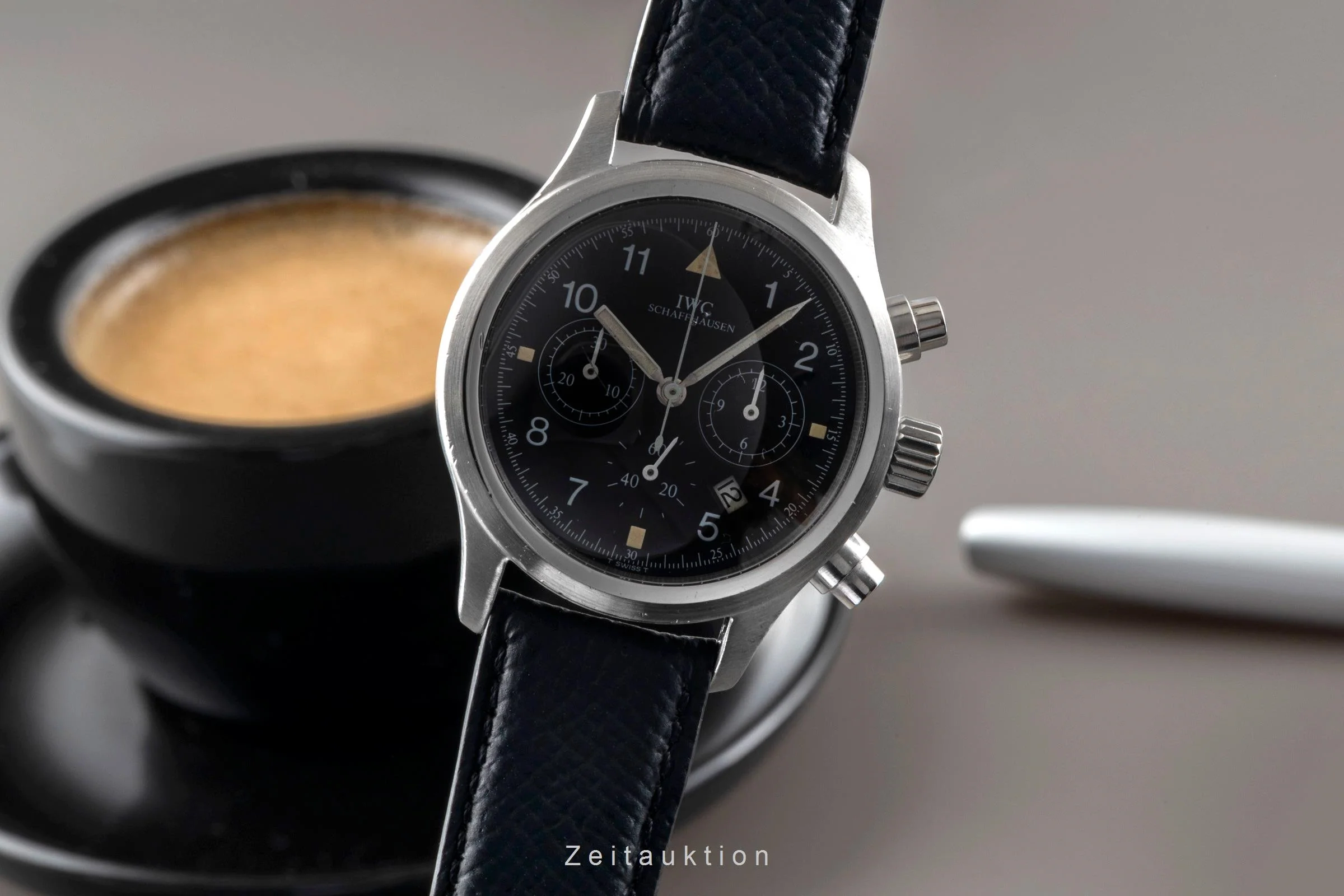 IWC Fliegerchronograph chronograph steel quartz men's watch IW374101  [2503898] - Image 2