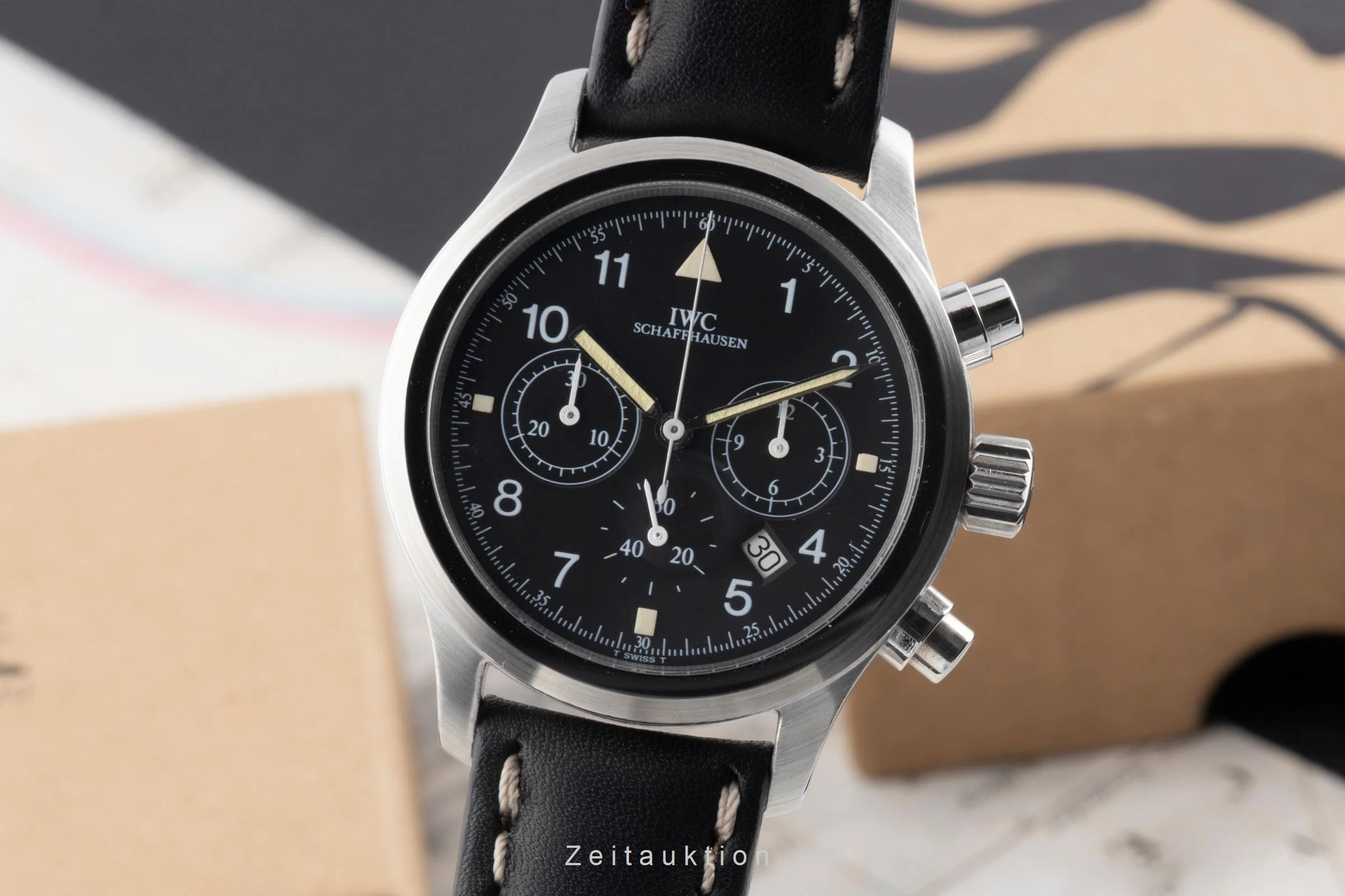 IWC Fliegerchronograph chronograph steel quartz men's watch IW374101  [2505844] - Image 2