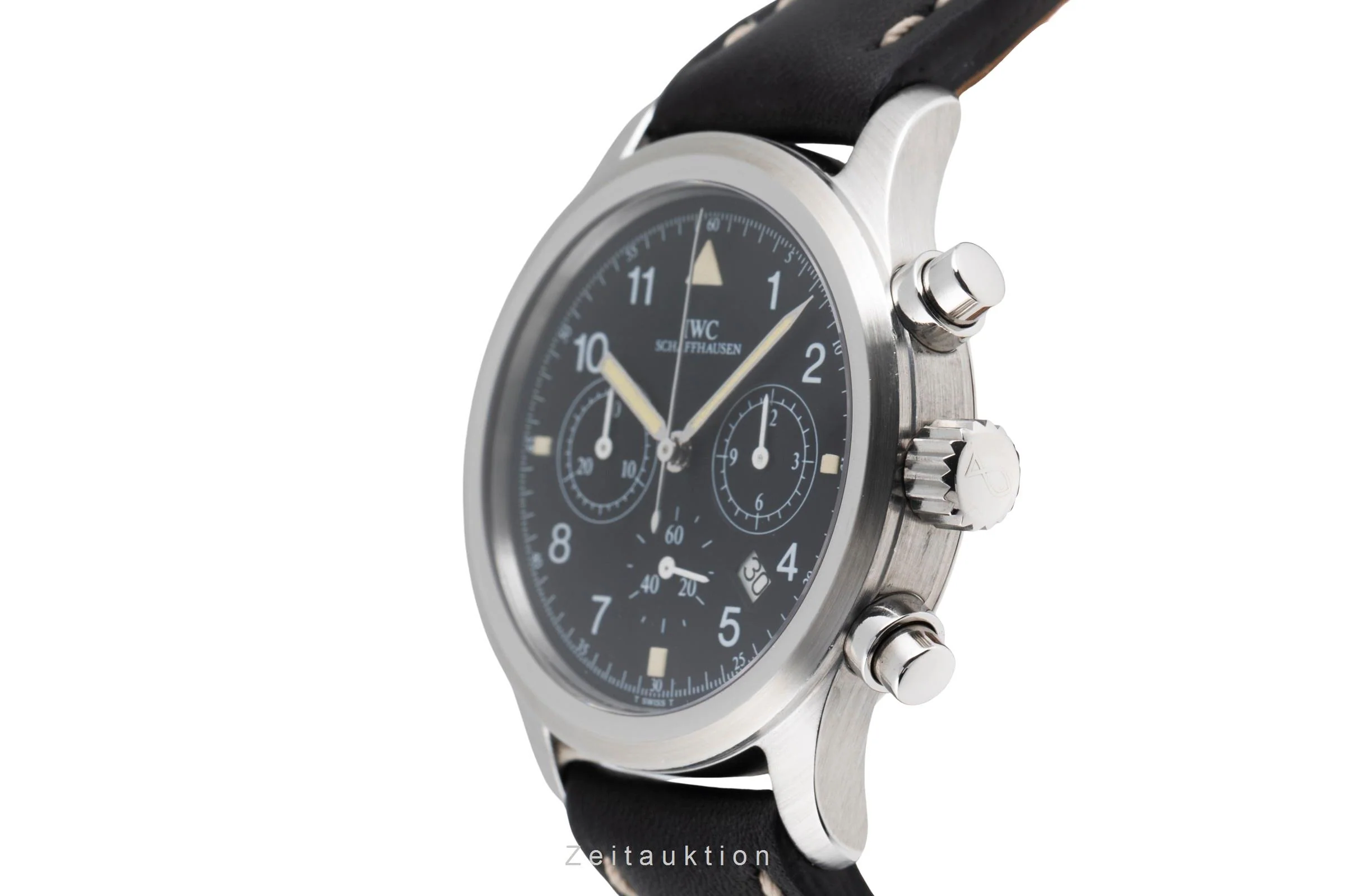 IWC Fliegerchronograph chronograph steel quartz men's watch IW374101  [2505844] - Image 7