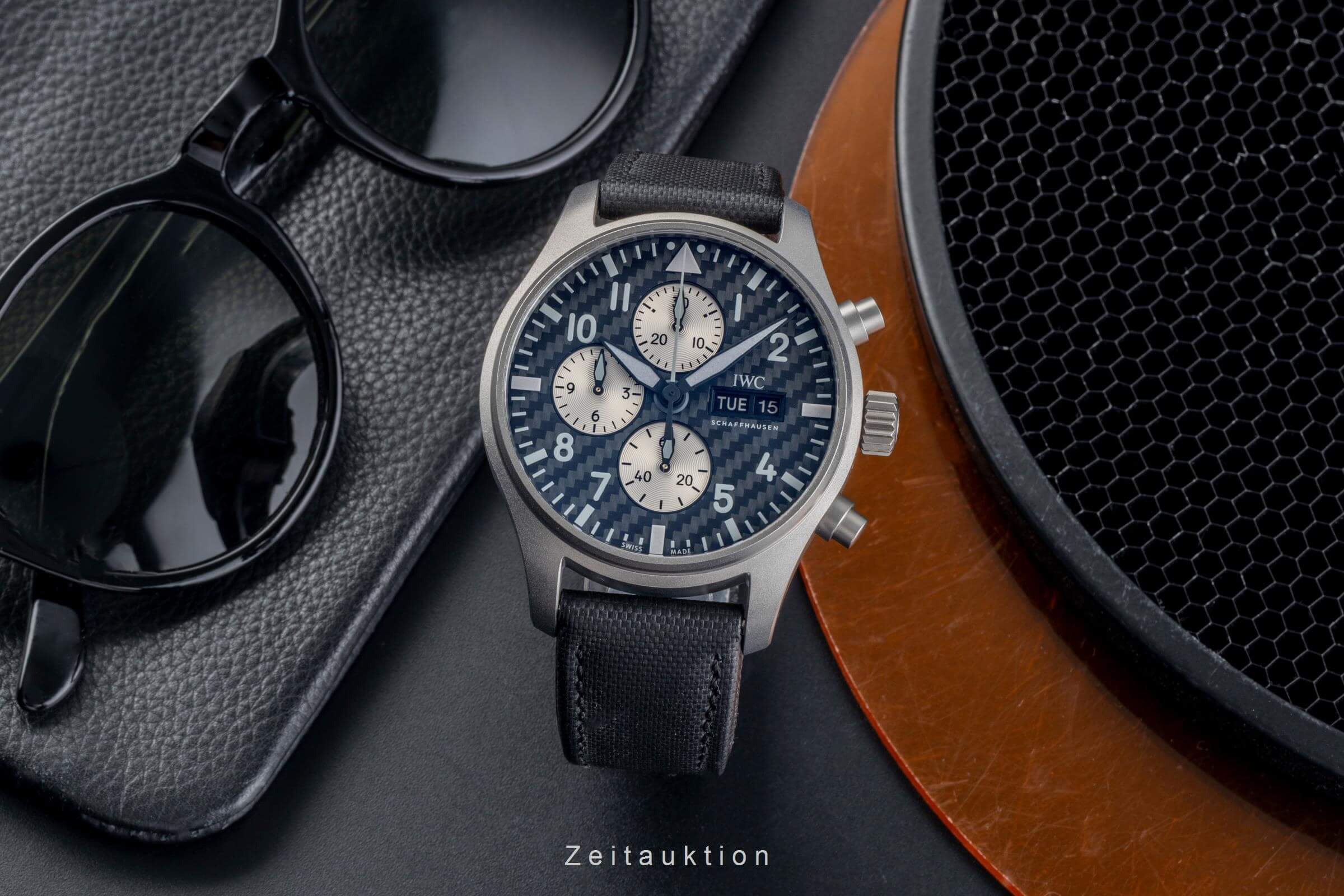 IWC Fliegerchronograph chronograph titanium automatic men's watch IW377903 LP: 9000EUR  [2501874] - Image 4