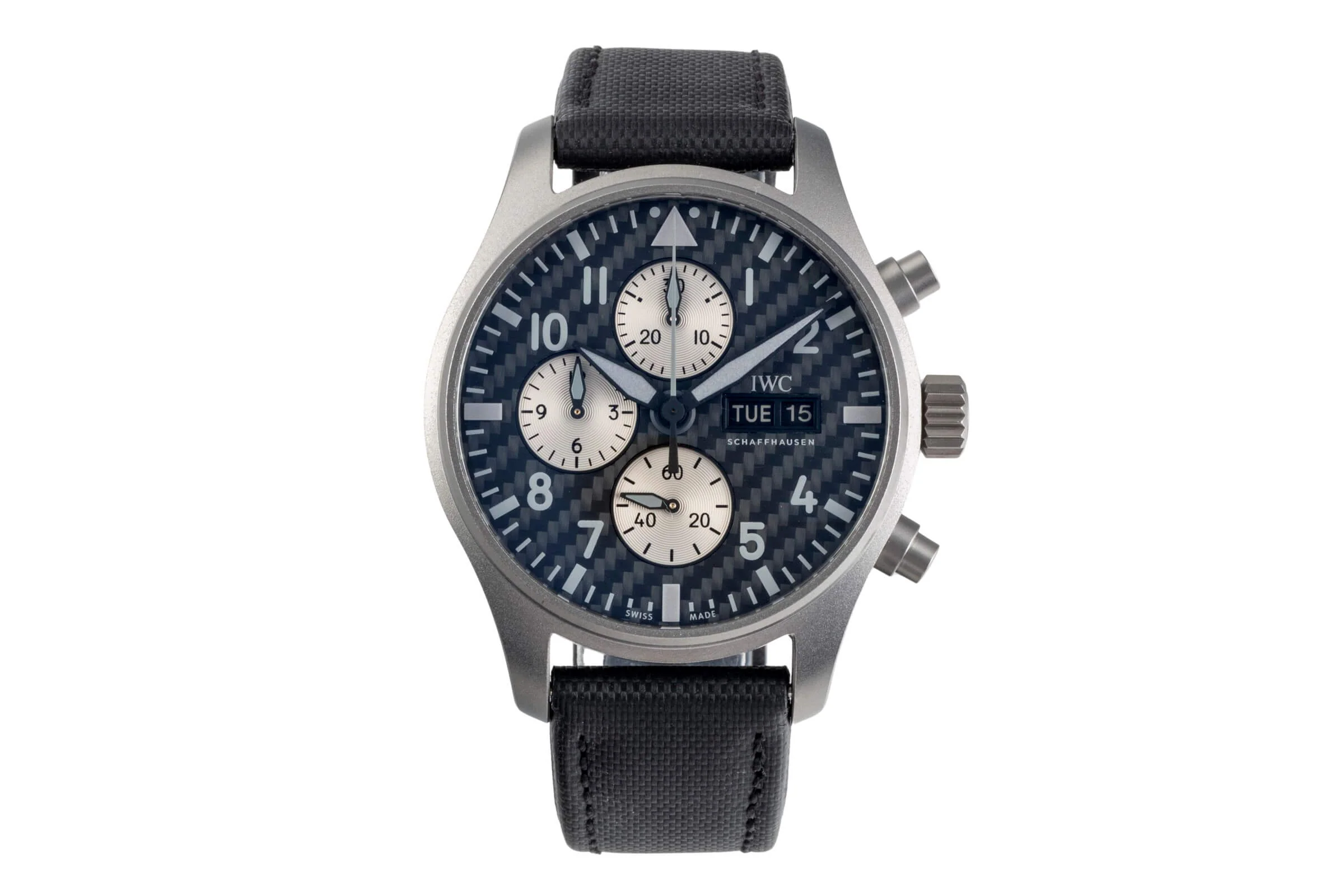 IWC Fliegerchronograph chronograph titanium automatic men's watch IW377903 LP: 9000EUR  [2501874] - Image 5