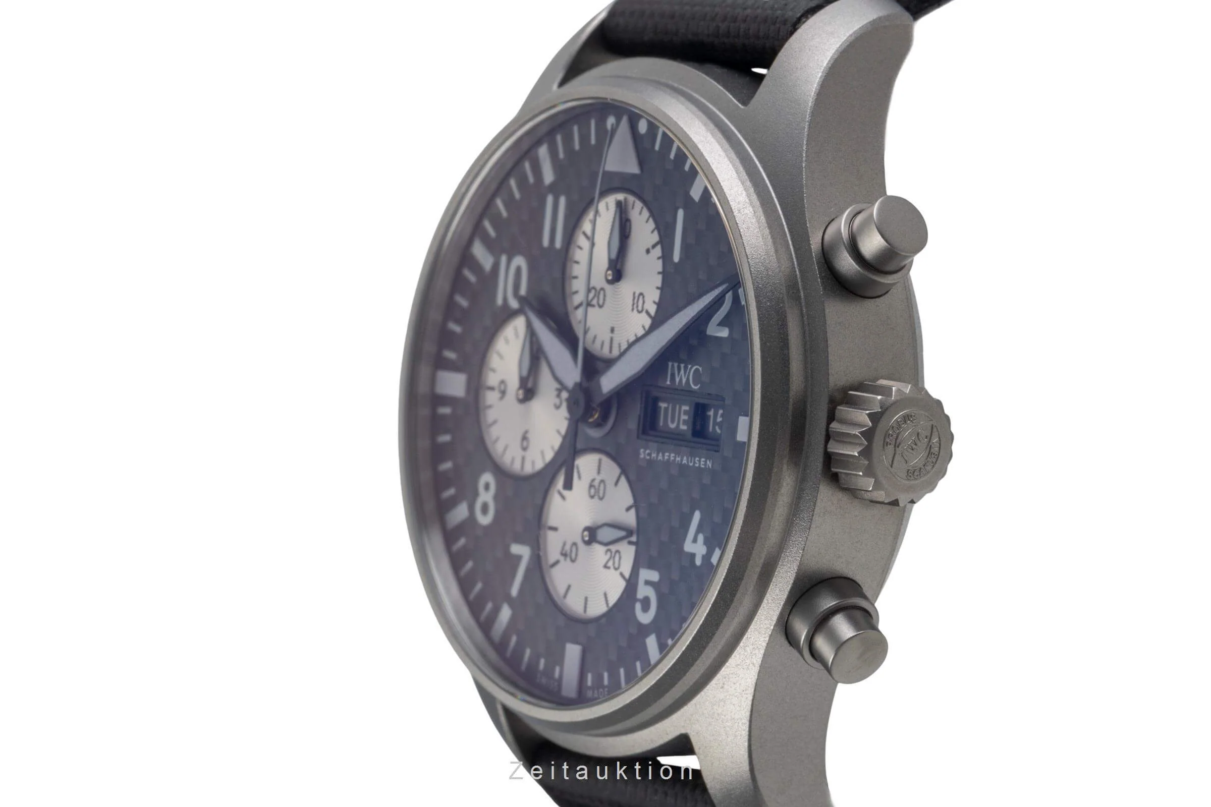 IWC Fliegerchronograph chronograph titanium automatic men's watch IW377903 LP: 9000EUR  [2501874] - Image 7