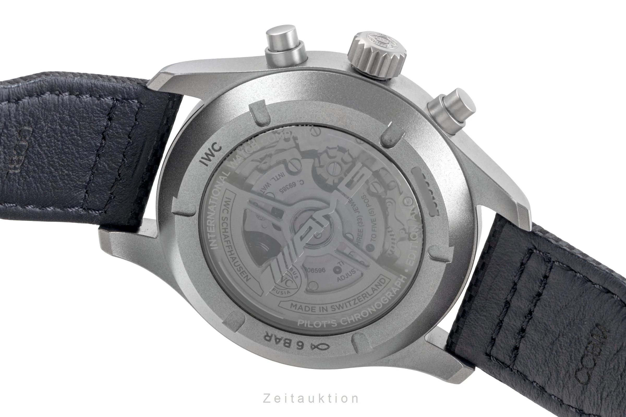 IWC Fliegerchronograph chronograph titanium automatic men's watch IW377903  [2506522] - Image 12