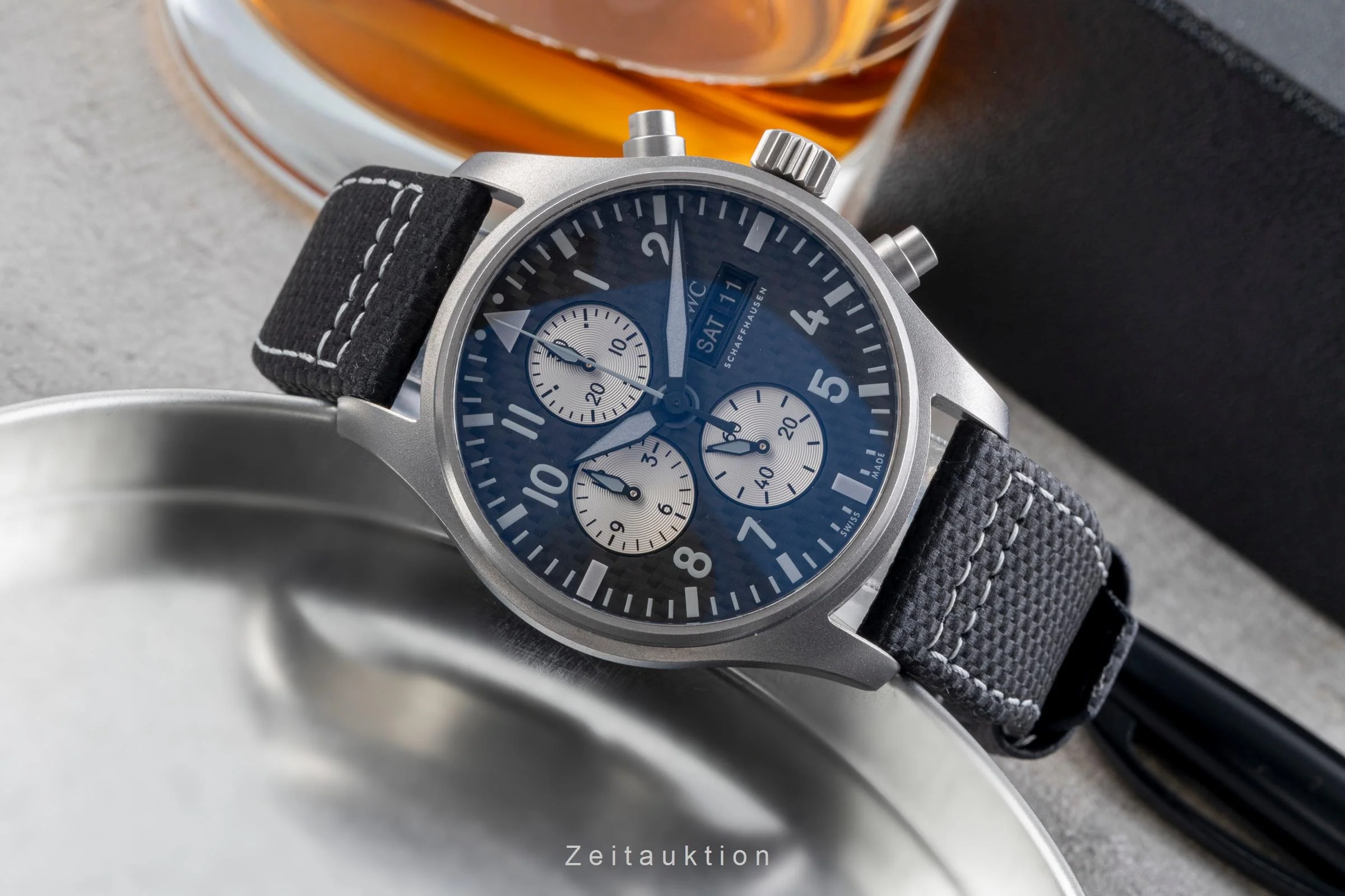 IWC Fliegerchronograph chronograph titanium automatic men's watch IW377903  [2506522] - Image 3