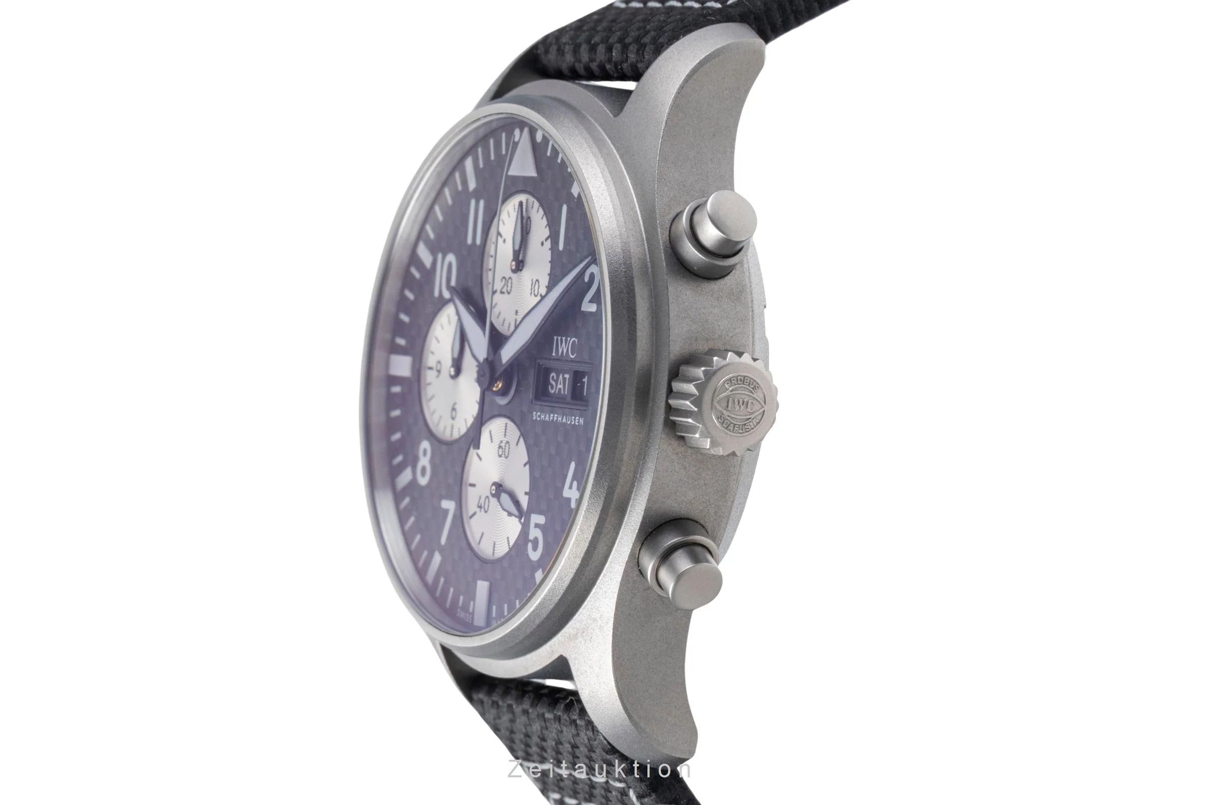 IWC Fliegerchronograph chronograph titanium automatic men's watch IW377903  [2506522] - Image 7