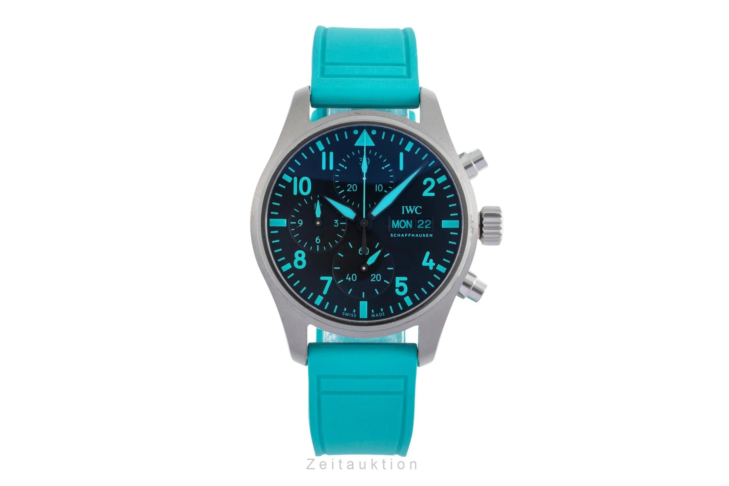 IWC Fliegerchronograph chronograph titanium automatic men's watch IW388108 LP: 9000EUR  [2502694] - Image 5