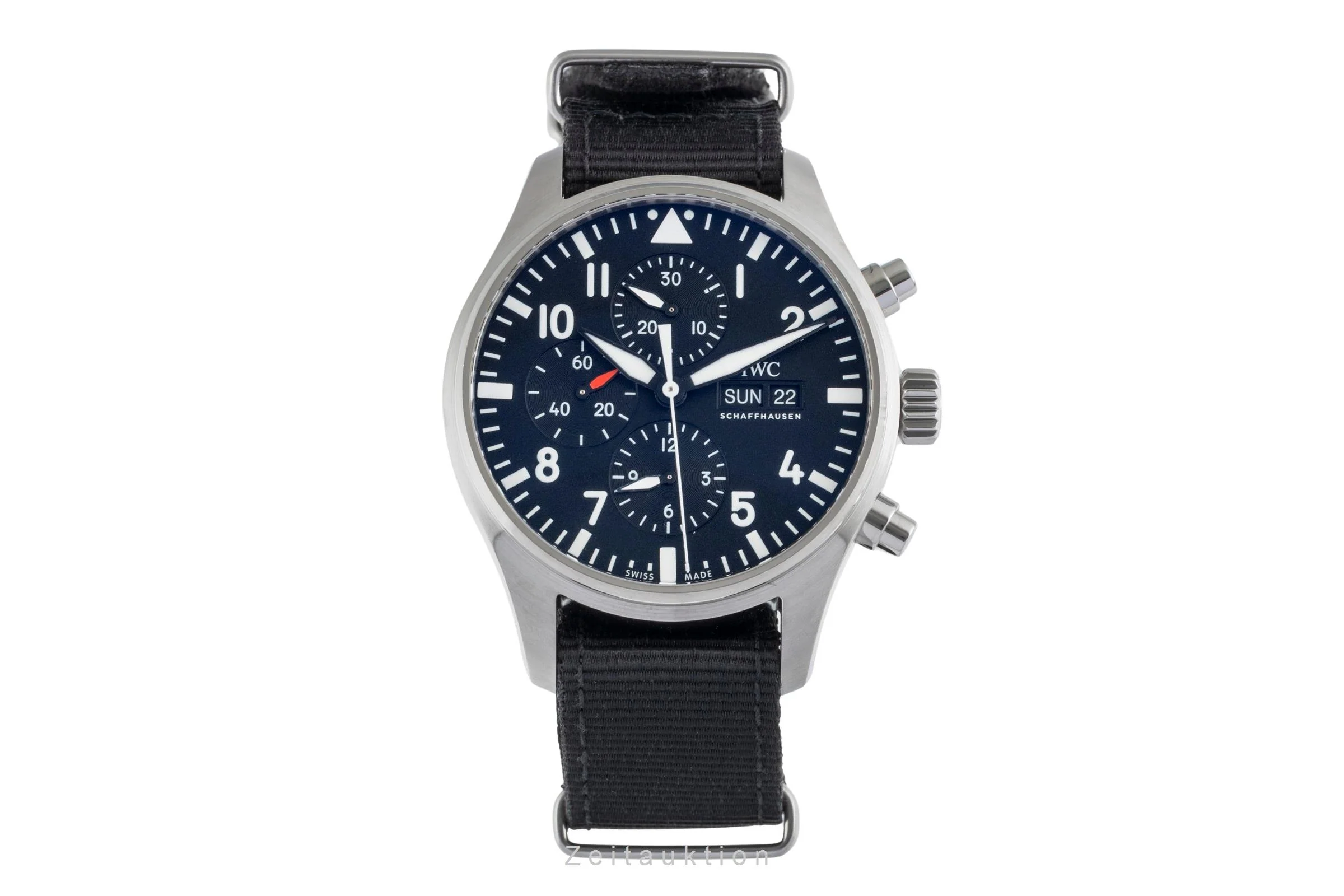 IWC Fliegerchronograph steel automatic men's watch IW377709 LP: 7300EUR  [2502782] - Image 5