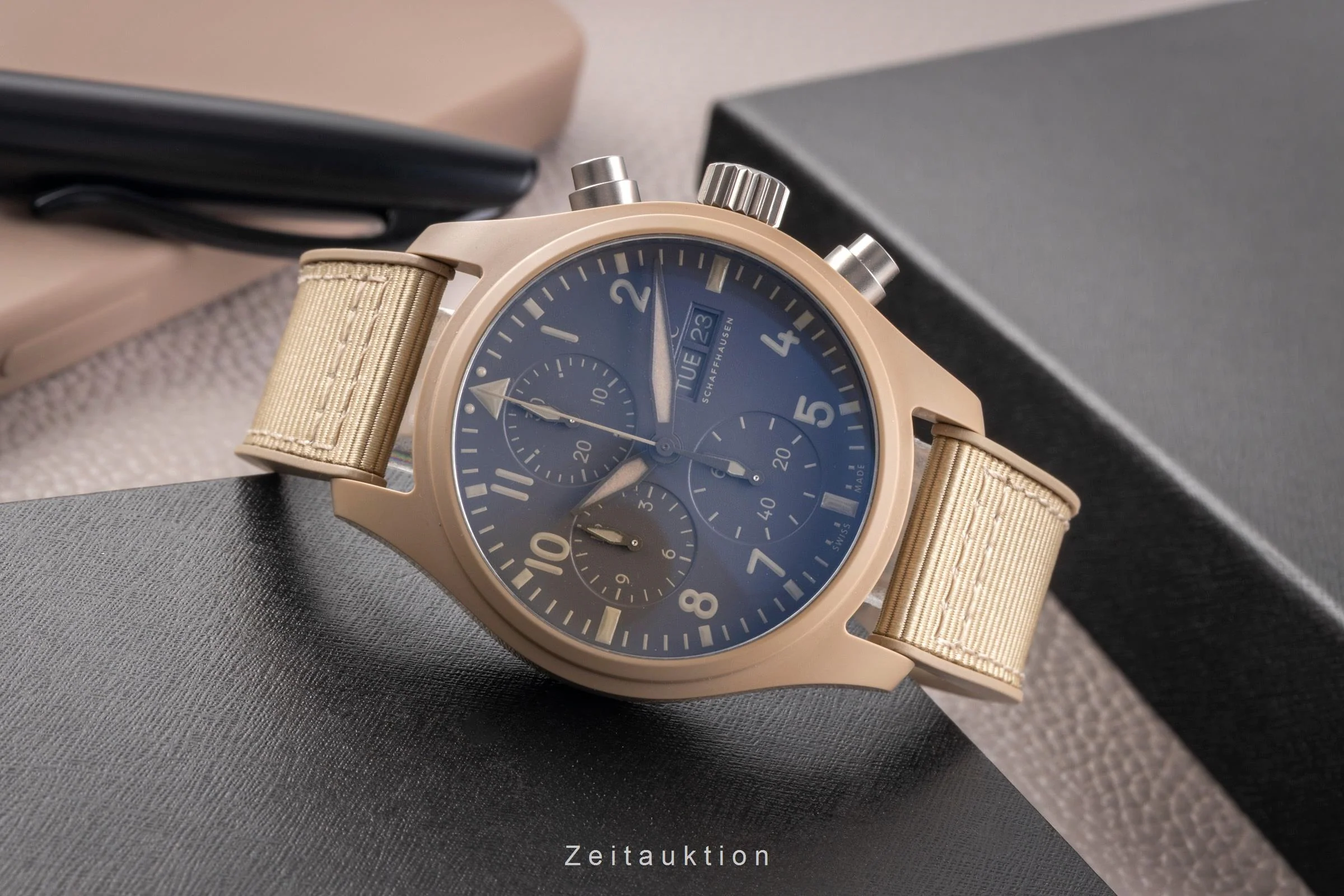IWC Fliegeruhr chronograph ceramic / titanium automatic men's watch IW389402 LP: 12700EUR  [2505411] - Image 3