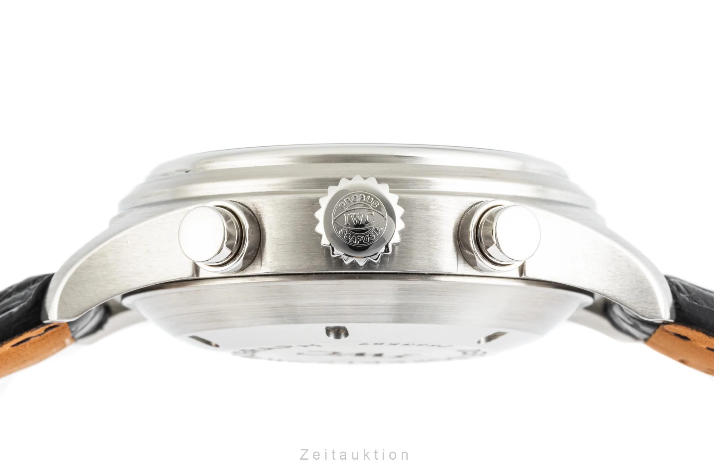 IWC Fliegeruhr chronograph steel automatic men's watch 3713 LP: 8300EUR  [2301989] - Image 11