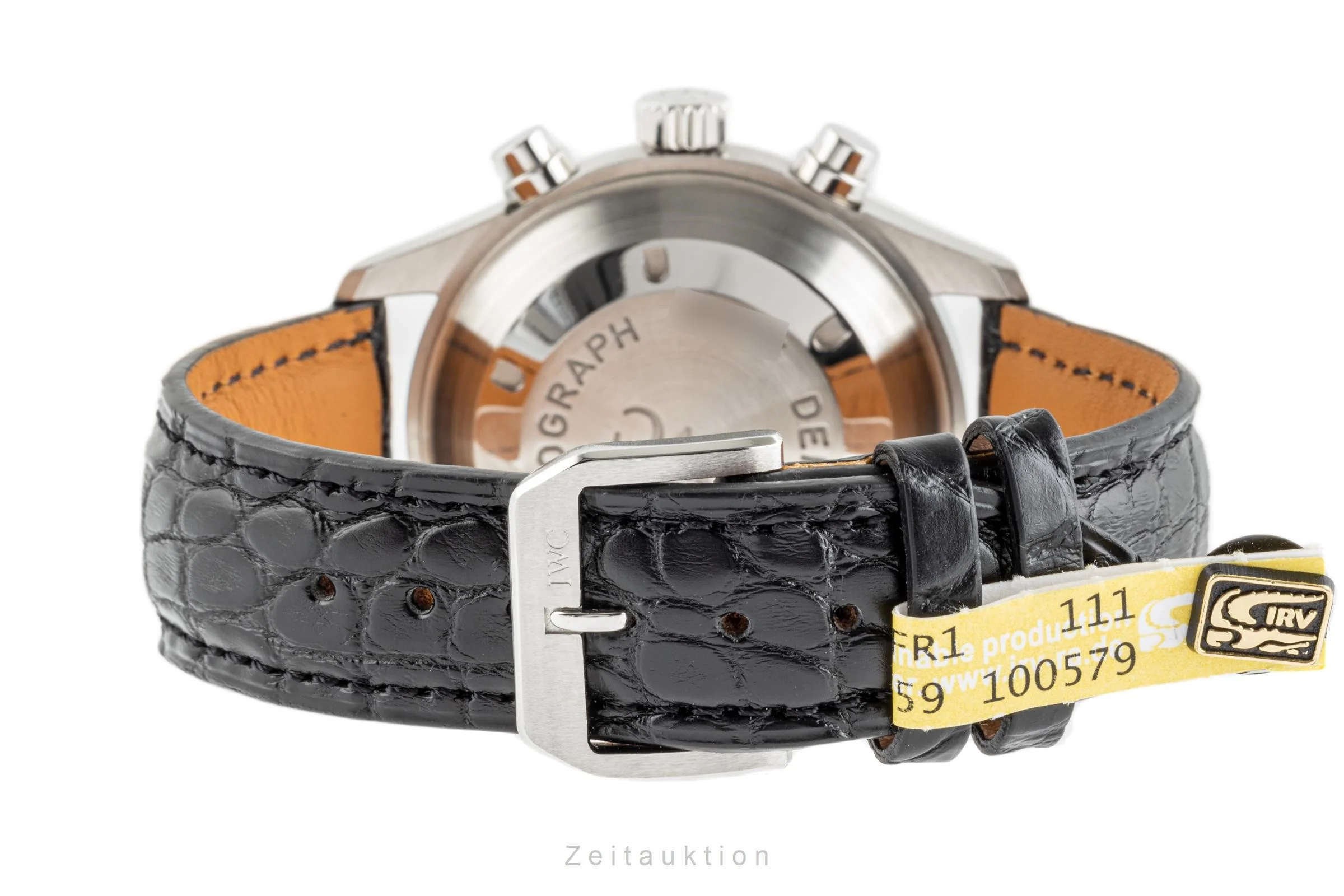 IWC Fliegeruhr chronograph steel automatic men's watch 3713 LP: 8300EUR  [2301989] - Image 13
