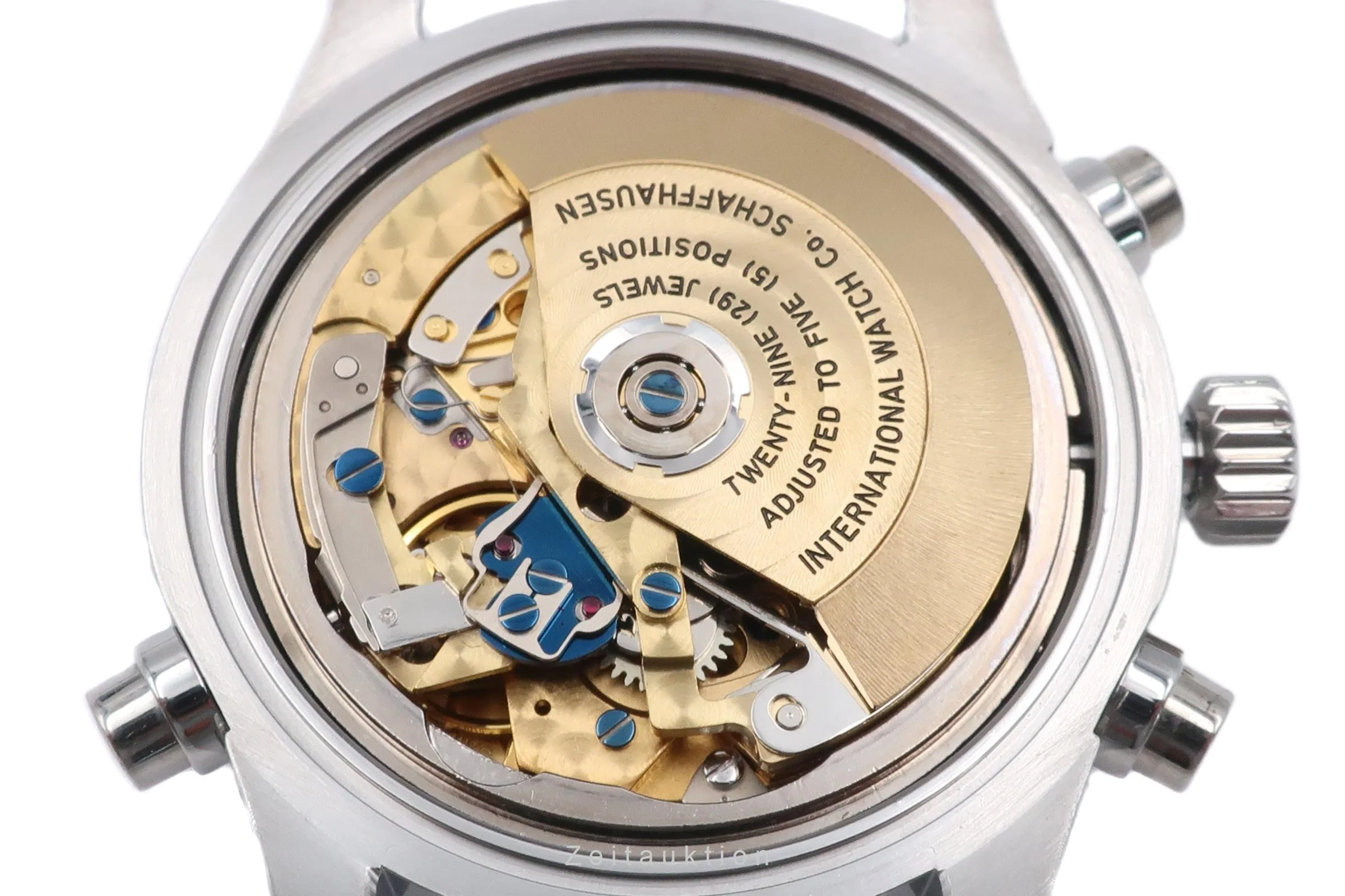 IWC Fliegeruhr chronograph steel automatic men's watch 3713 LP: 8300EUR  [2301989] - Image 14