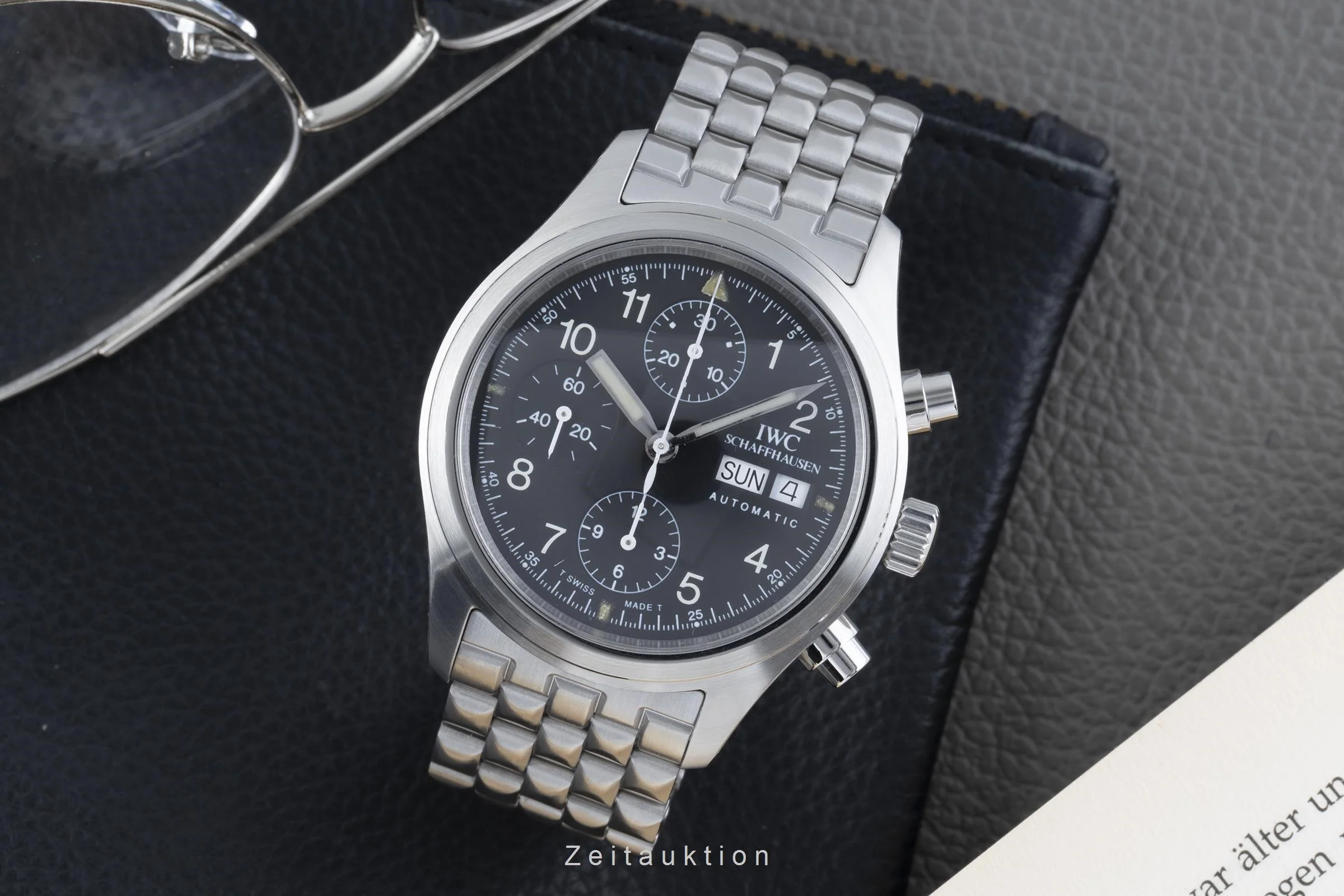 IWC Fliegeruhr chronograph steel automatic men's watch IW3706, IW370607  [2205072] - Image 3