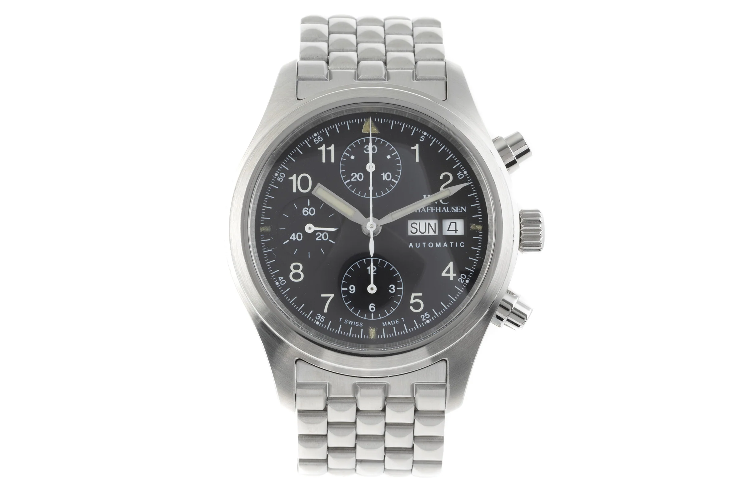 IWC Fliegeruhr chronograph steel automatic men's watch IW3706, IW370607  [2205072] - Image 4