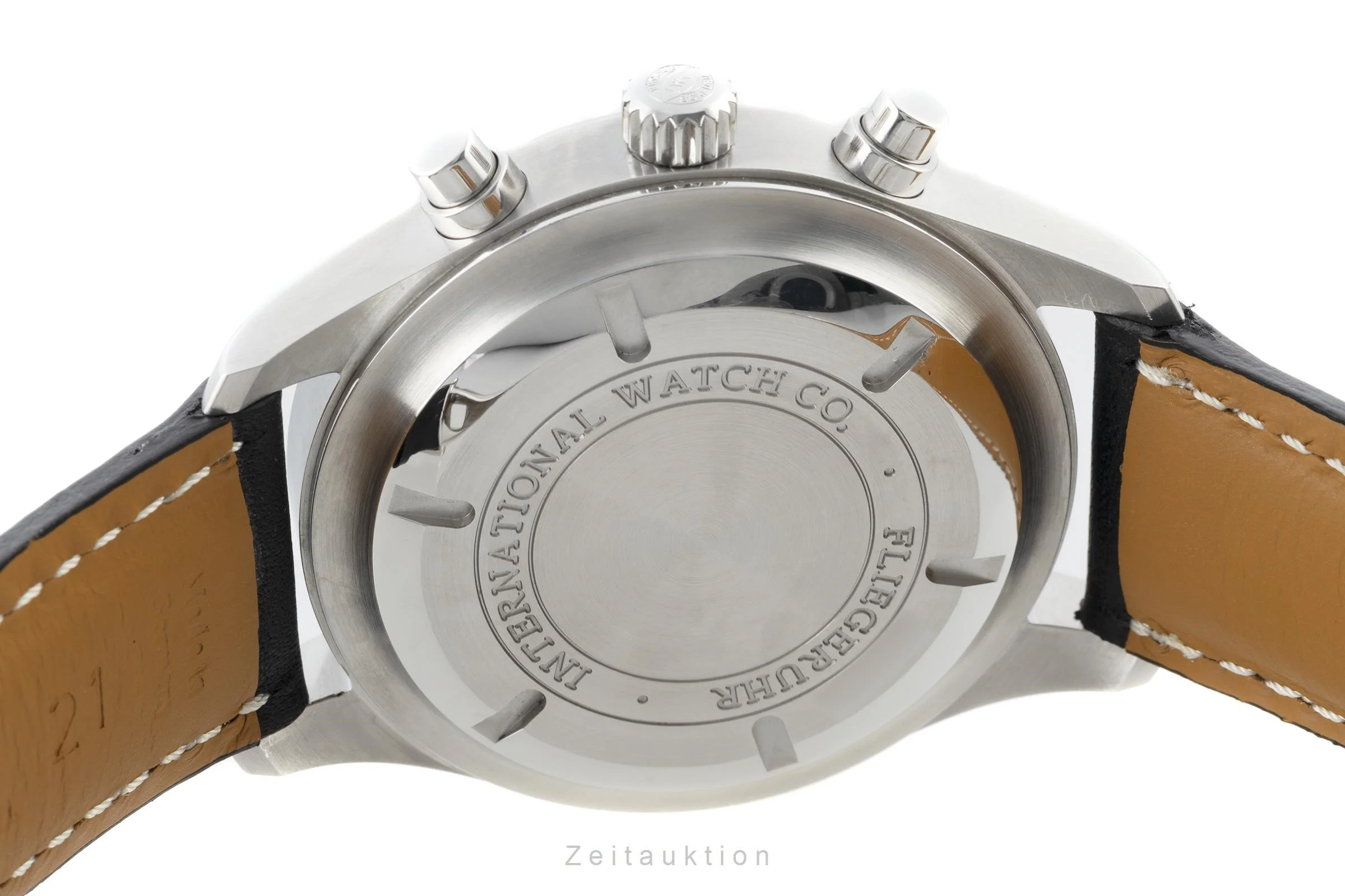 IWC Fliegeruhr chronograph steel automatic men's watch IW3717 LP: 6250EUR  [2203674] - Image 11