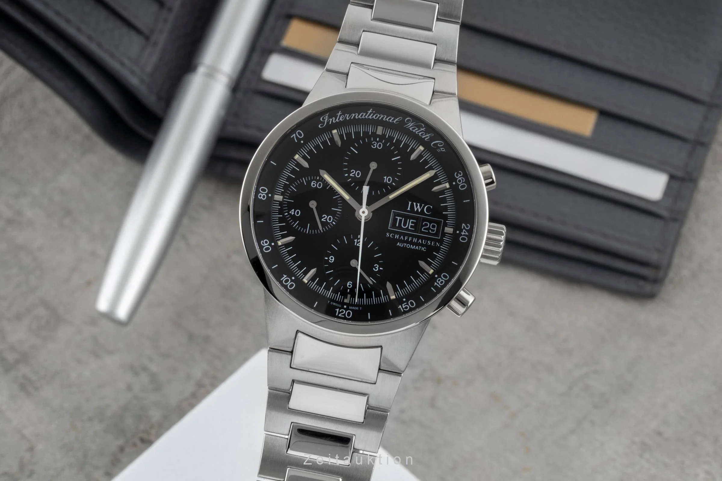 IWC GST chronograph steel automatic men's watch IW370708  [2600379] - Image 2