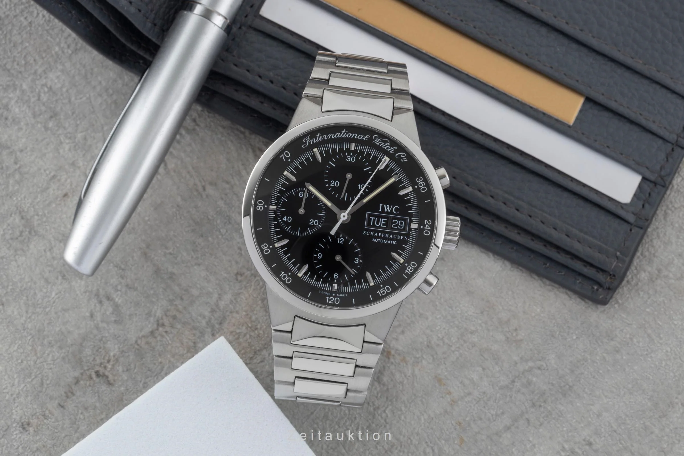 IWC GST chronograph steel automatic men's watch IW370708  [2600379] - Image 4