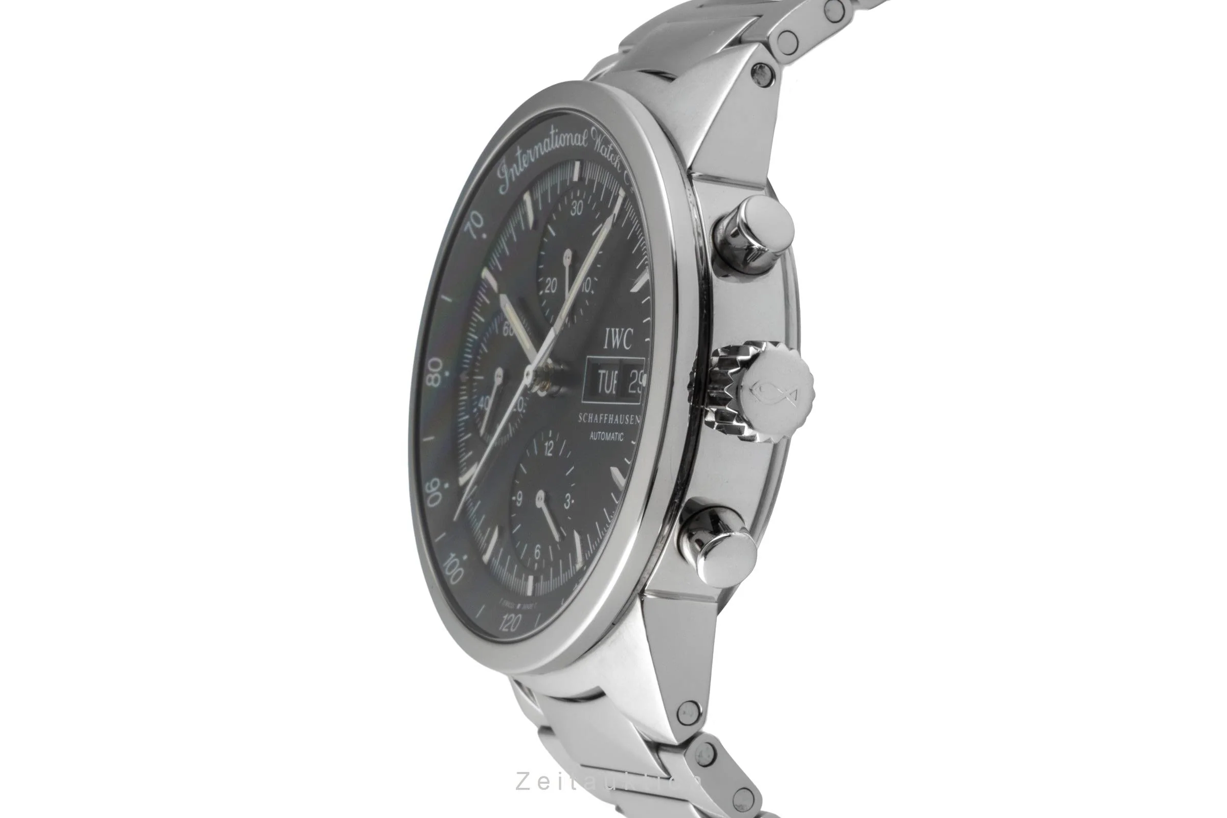 IWC GST chronograph steel automatic men's watch IW370708  [2600379] - Image 7