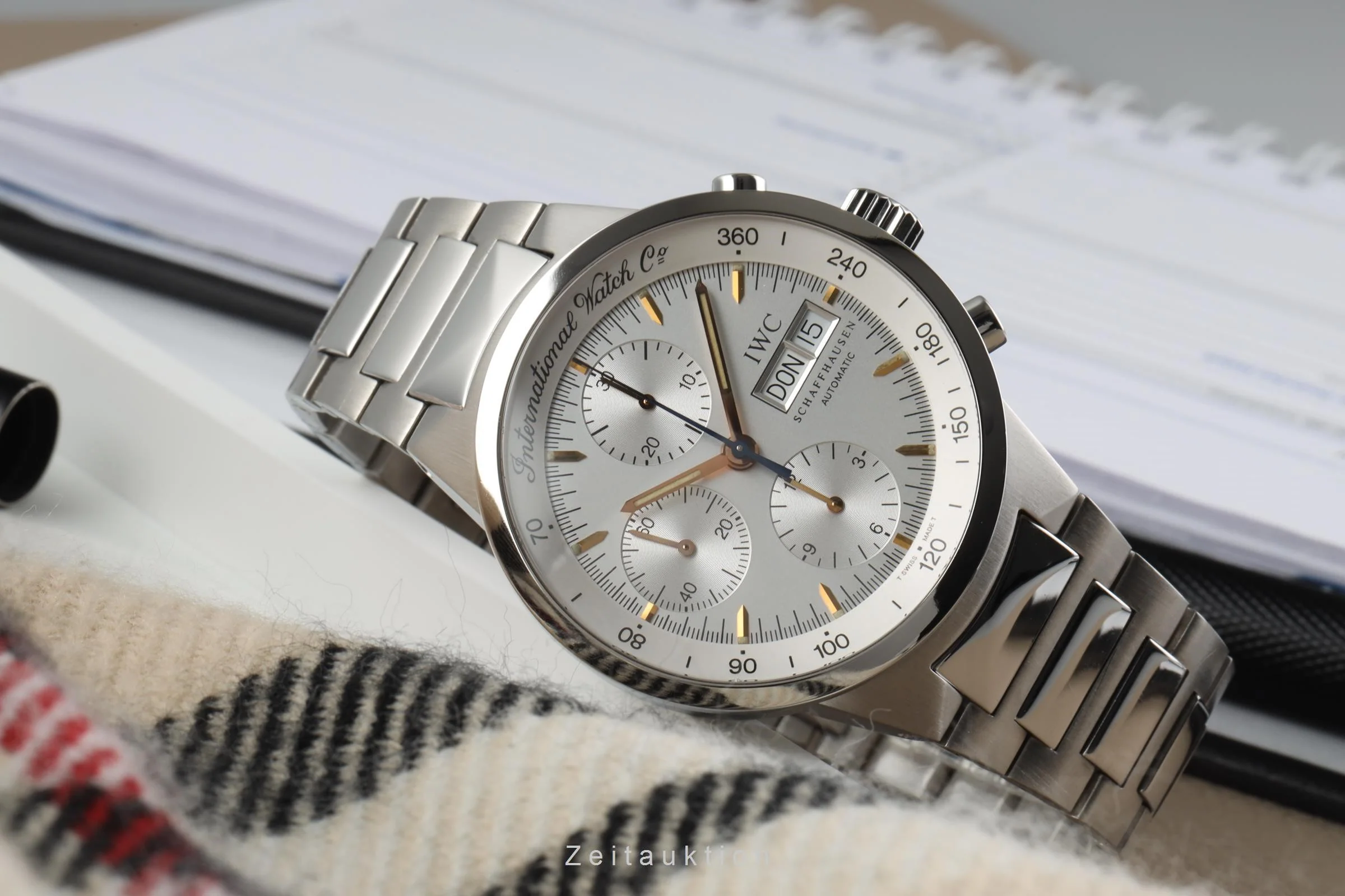 IWC GST chronograph steel automatic men's watch IW370711 LP: 9300EUR  [2301527] - Image 2