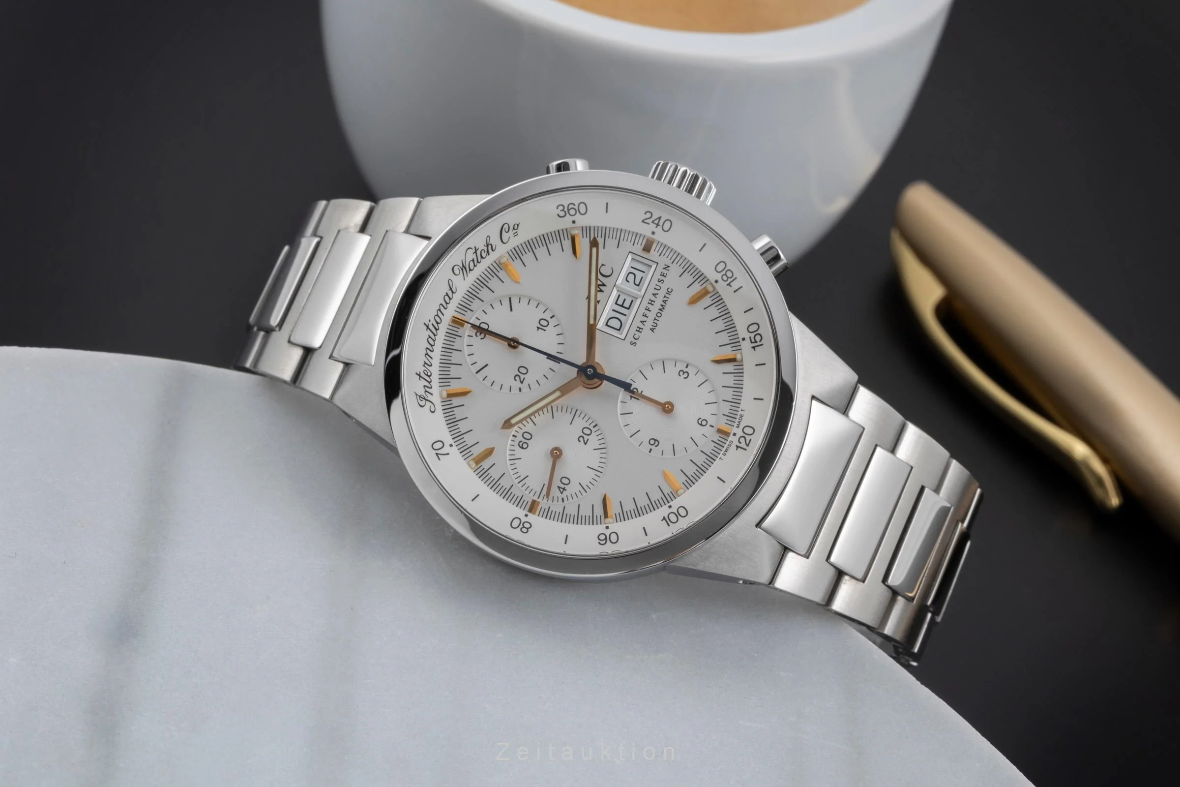 IWC GST chronograph steel automatic men's watch IW370711  [2502259] - Image 3