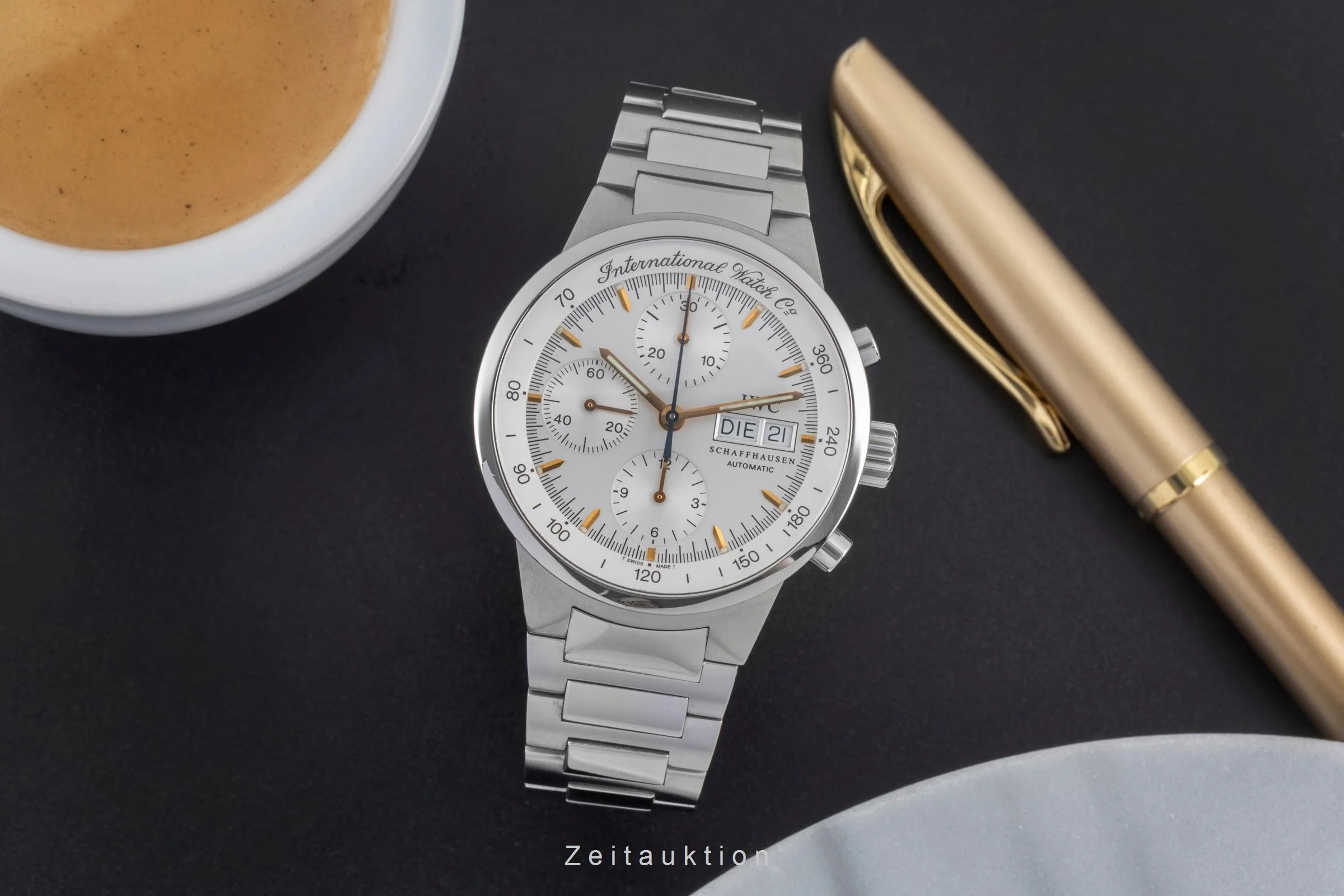 IWC GST chronograph steel automatic men's watch IW370711  [2502259] - Image 4