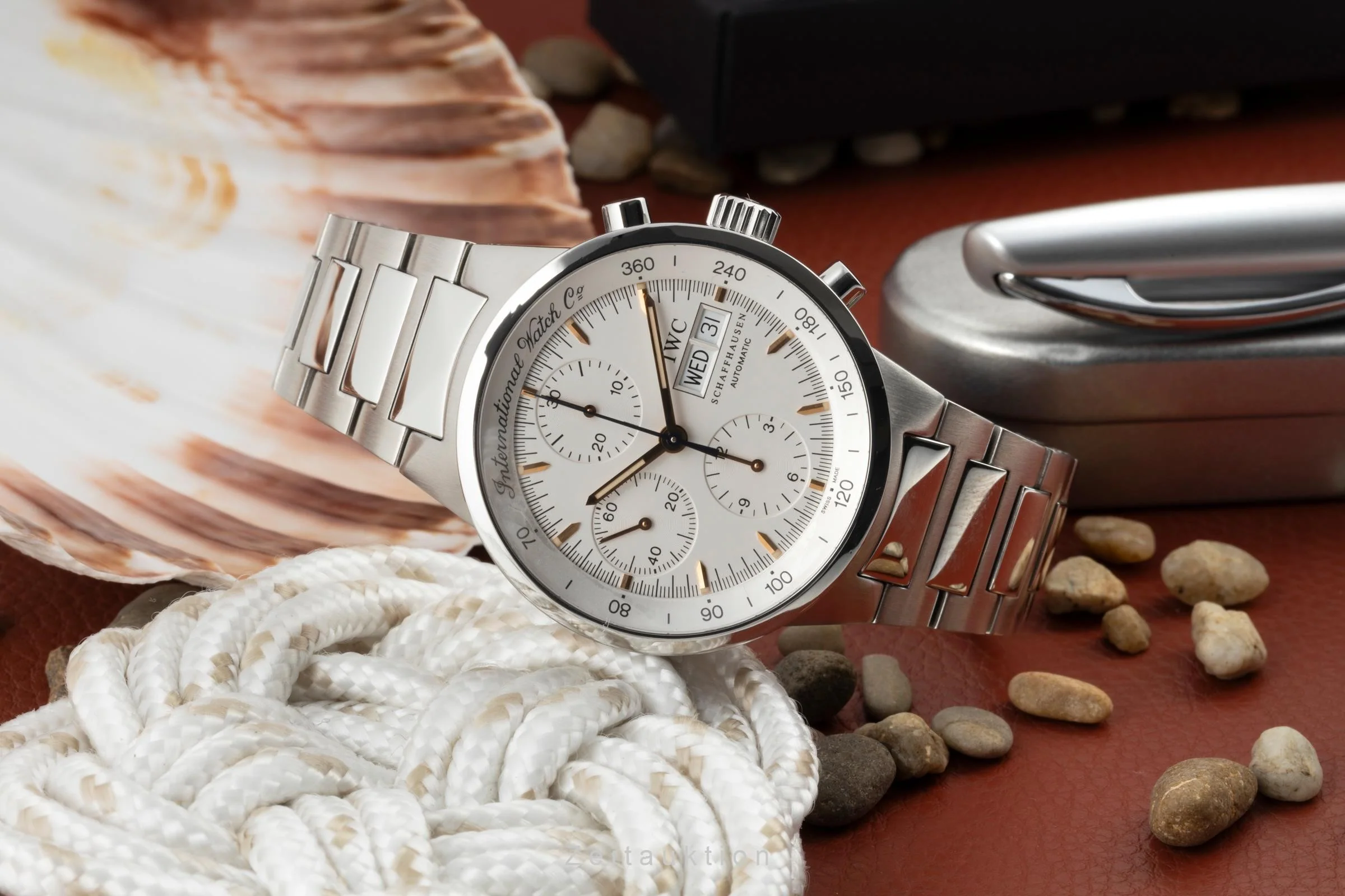 IWC GST chronograph steel automatic men's watch IW370713  [2400351] - Image 2