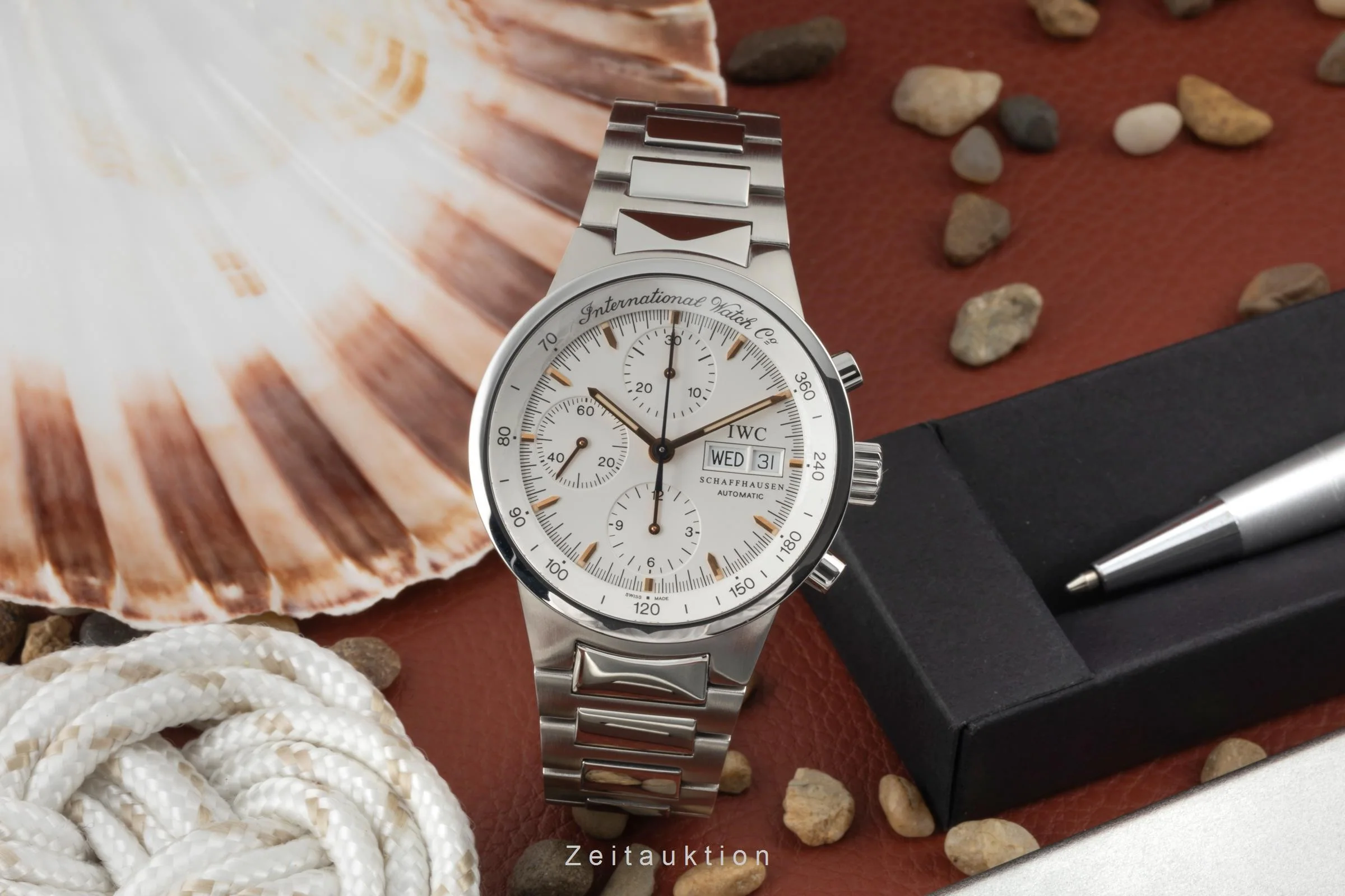 IWC GST chronograph steel automatic men's watch IW370713  [2400351] - Image 3
