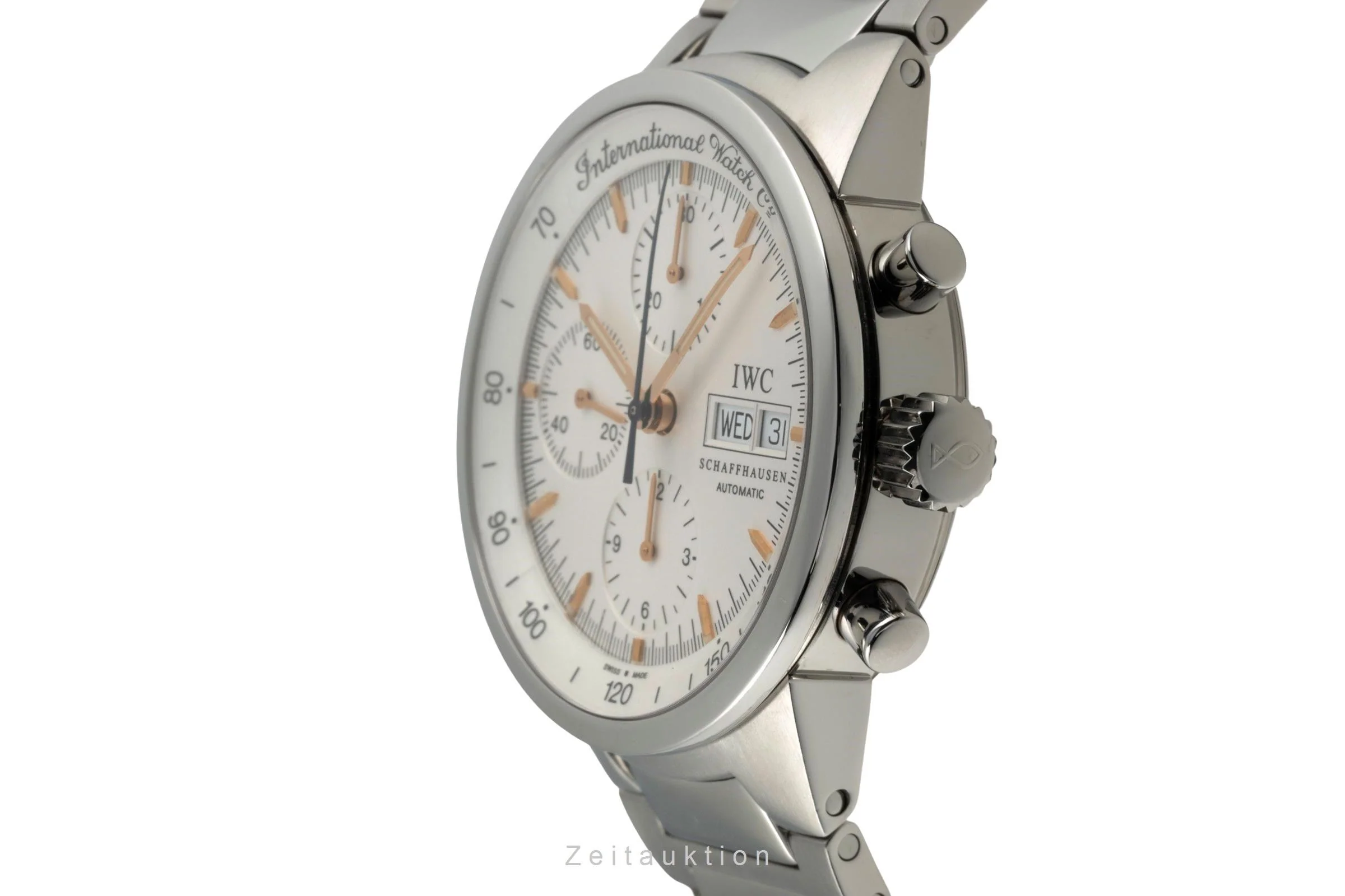 IWC GST chronograph steel automatic men's watch IW370713  [2400351] - Image 6