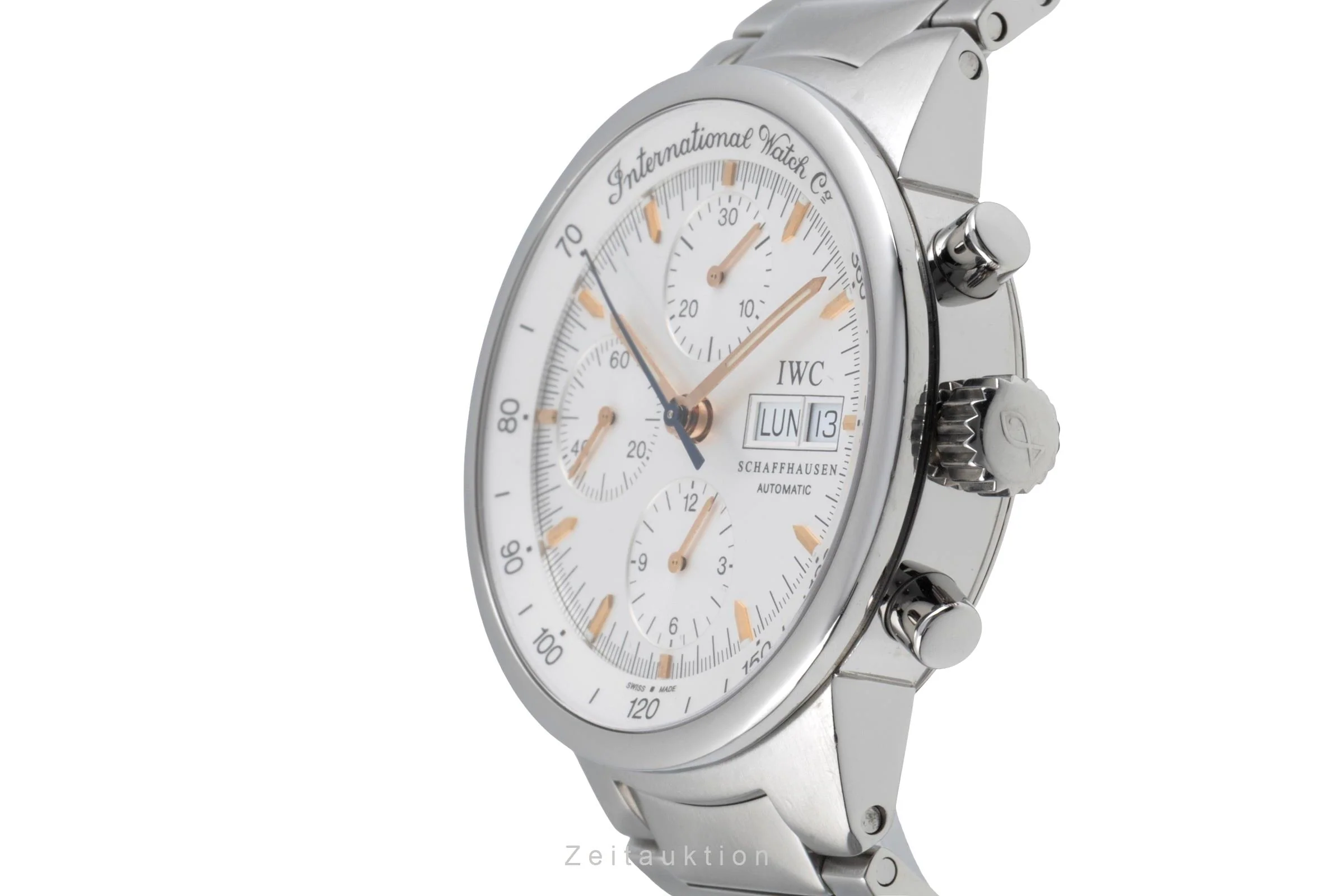 IWC GST chronograph steel automatic men's watch IW370713  [2505319] - Image 7