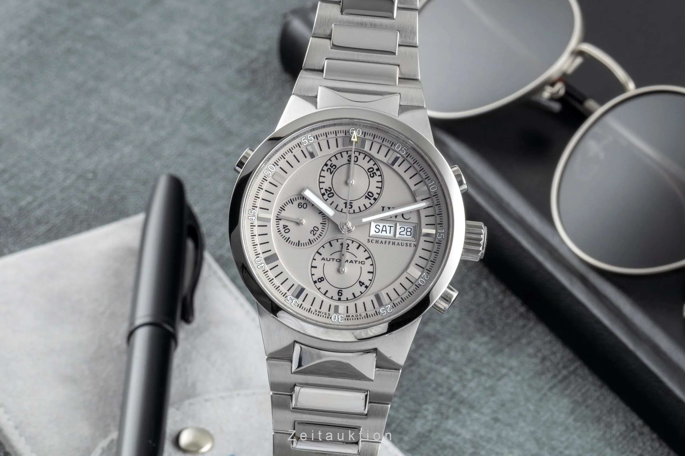 IWC GST chronograph steel automatic men's watch IW371508  [2506497] - Image 2