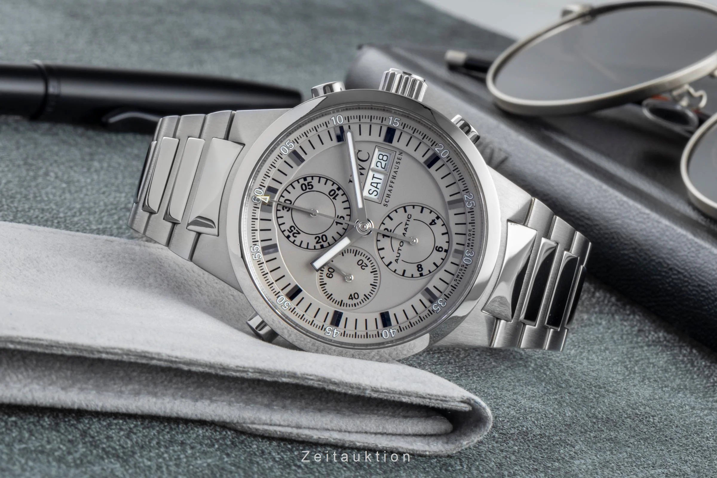 IWC GST chronograph steel automatic men's watch IW371508  [2506497] - Image 3