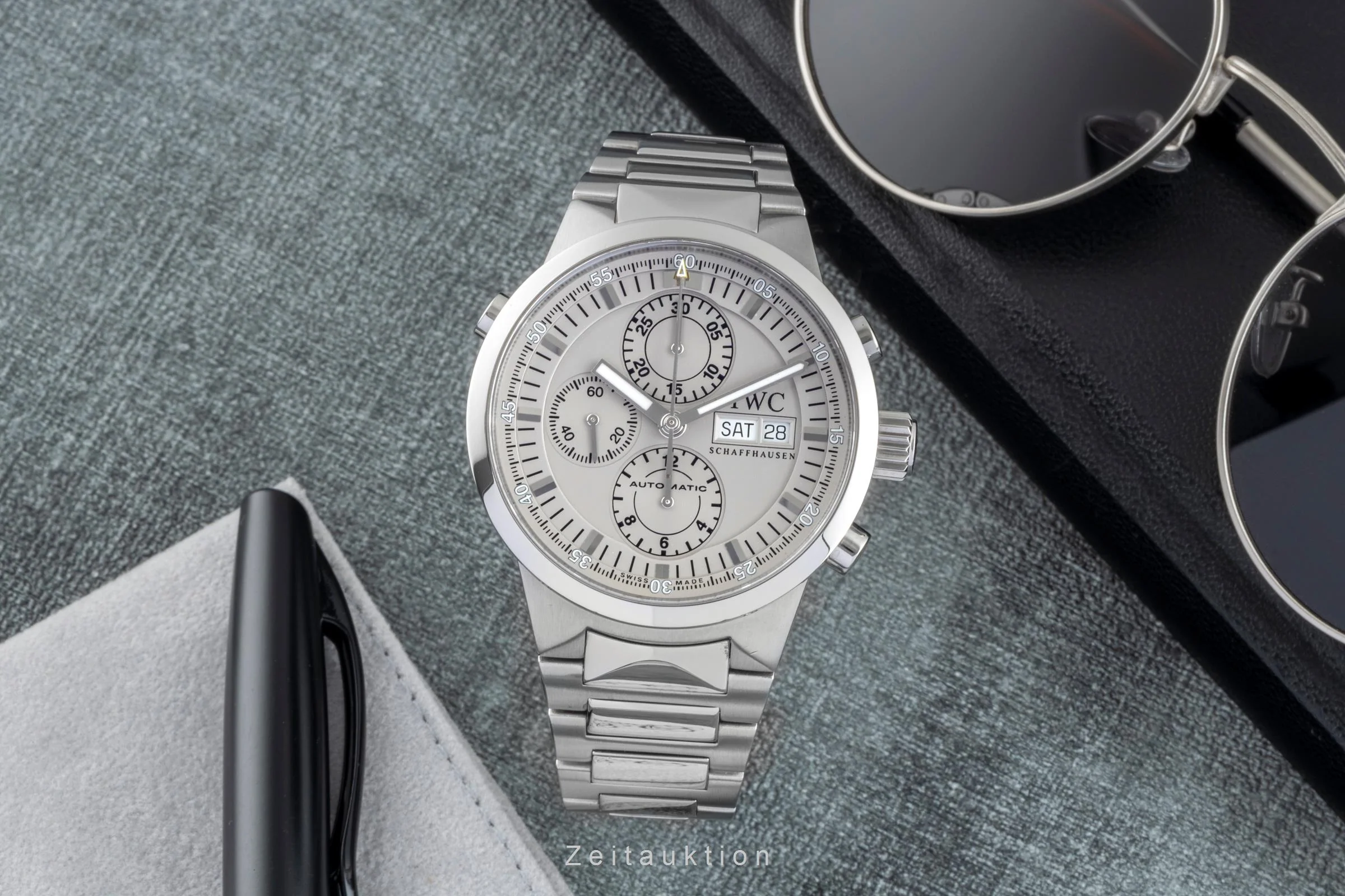 IWC GST chronograph steel automatic men's watch IW371508  [2506497] - Image 4