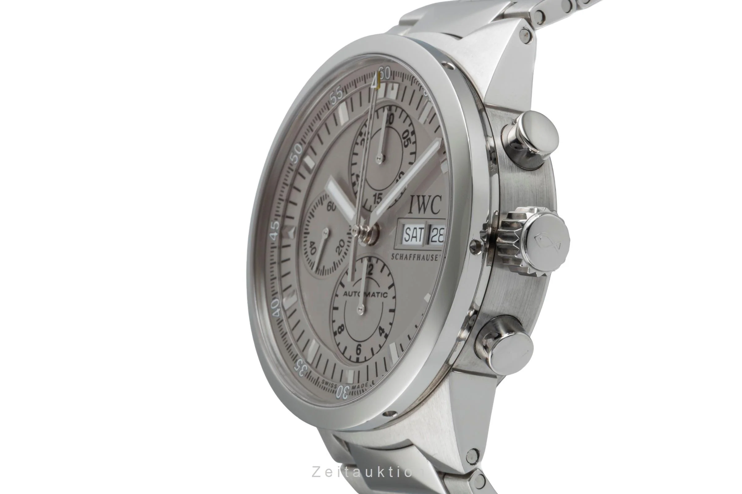 IWC GST chronograph steel automatic men's watch IW371508  [2506497] - Image 7