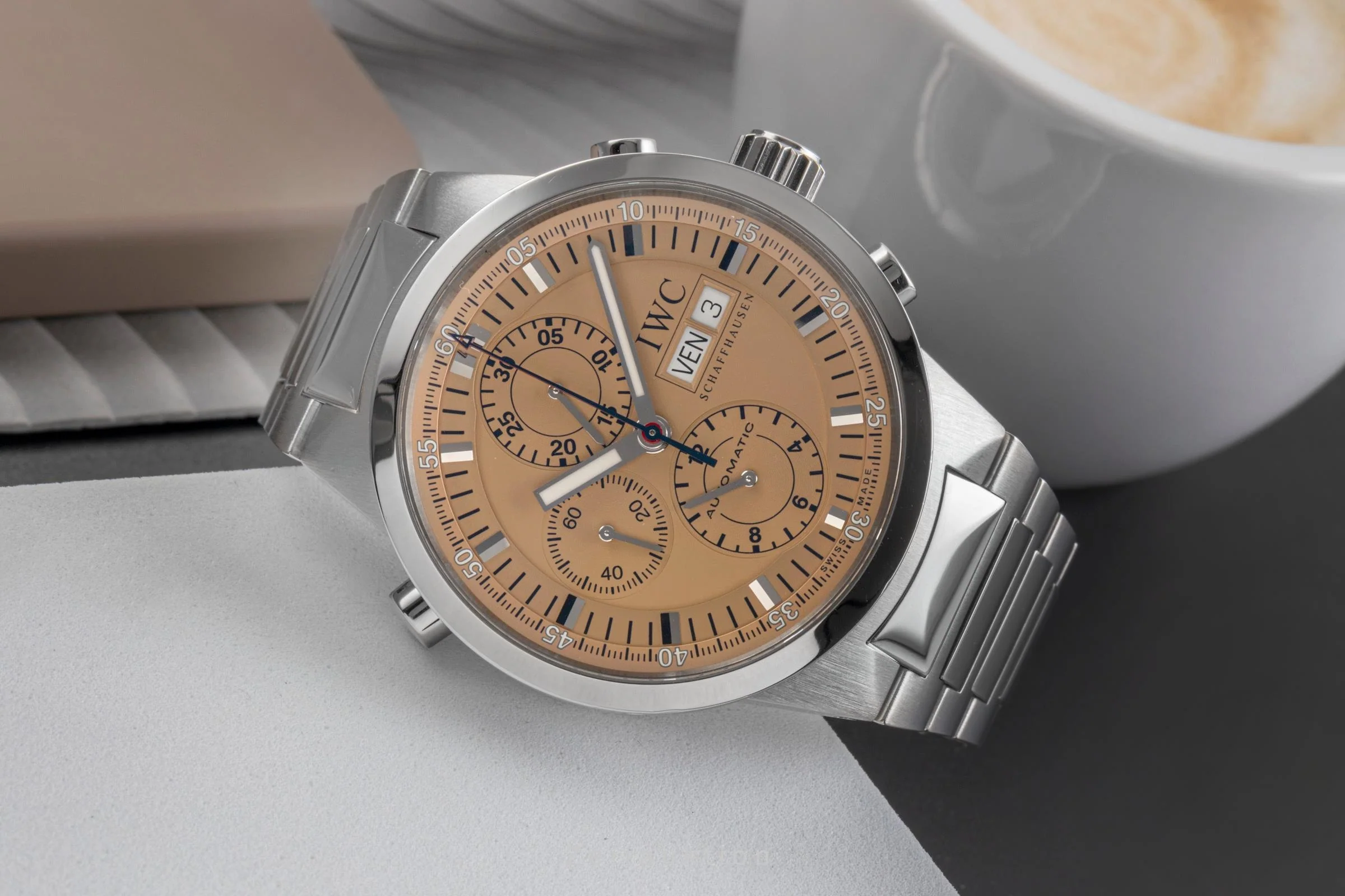 IWC GST chronograph steel automatic men's watch IW371513  [2504007] - Image 3