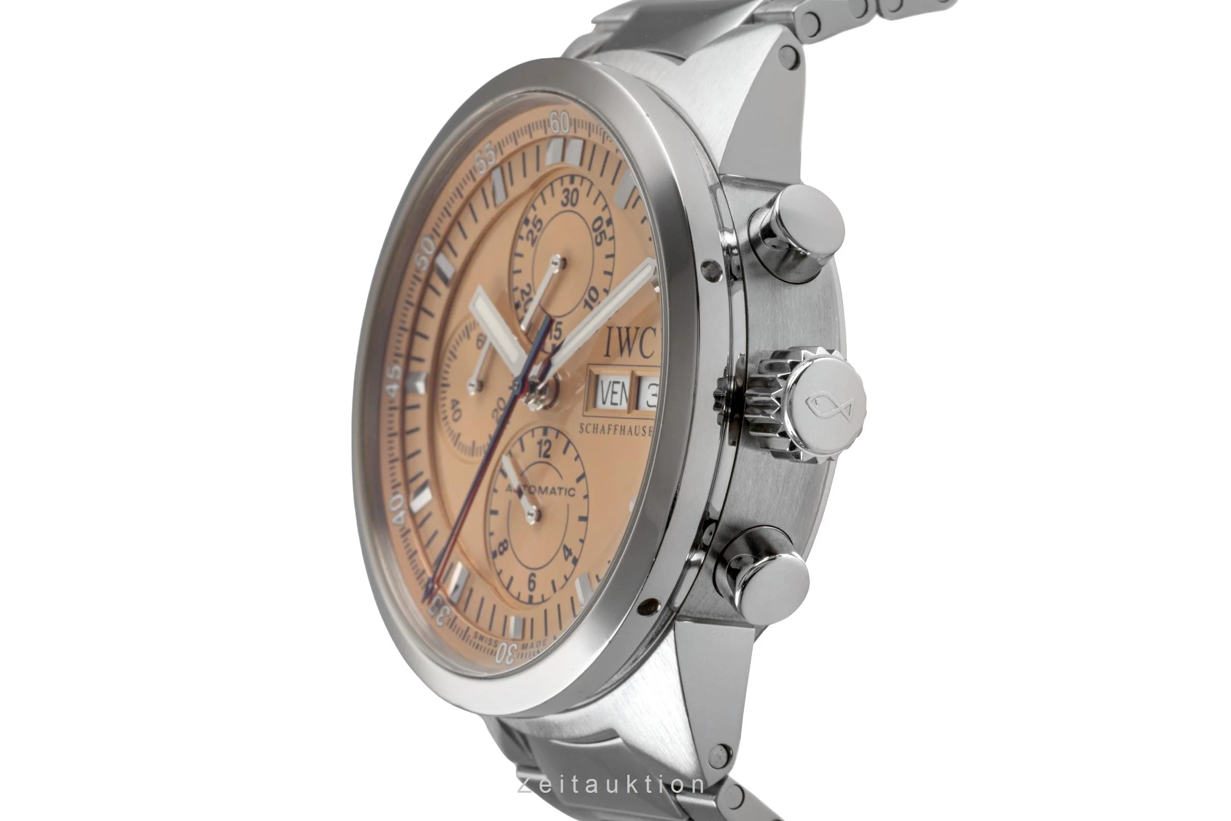 IWC GST chronograph steel automatic men's watch IW371513  [2504007] - Image 7