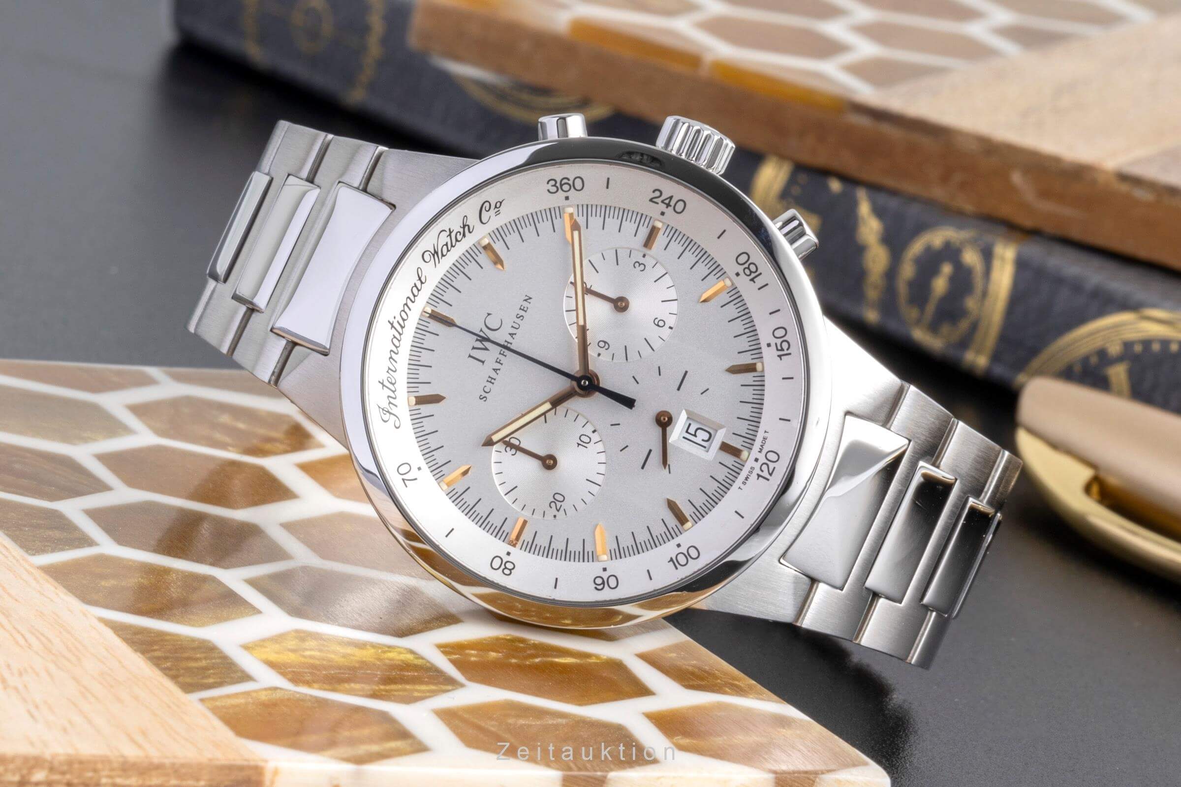 IWC GST chronograph steel quartz men's watch IW372703  [2406575] - Image 2