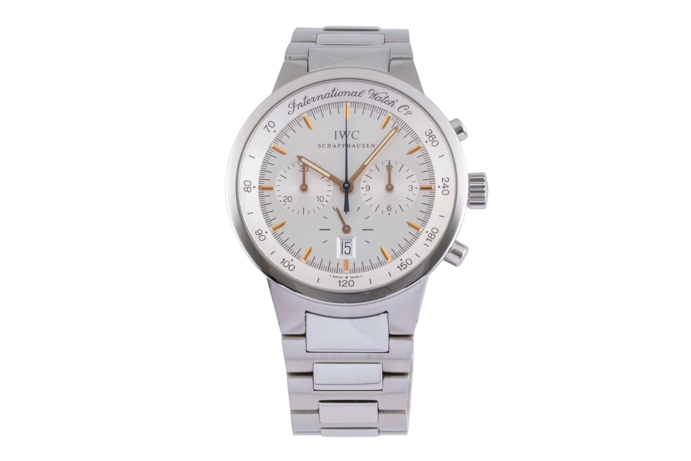 IWC GST chronograph steel quartz men's watch IW372703  [2406575] - Image 4