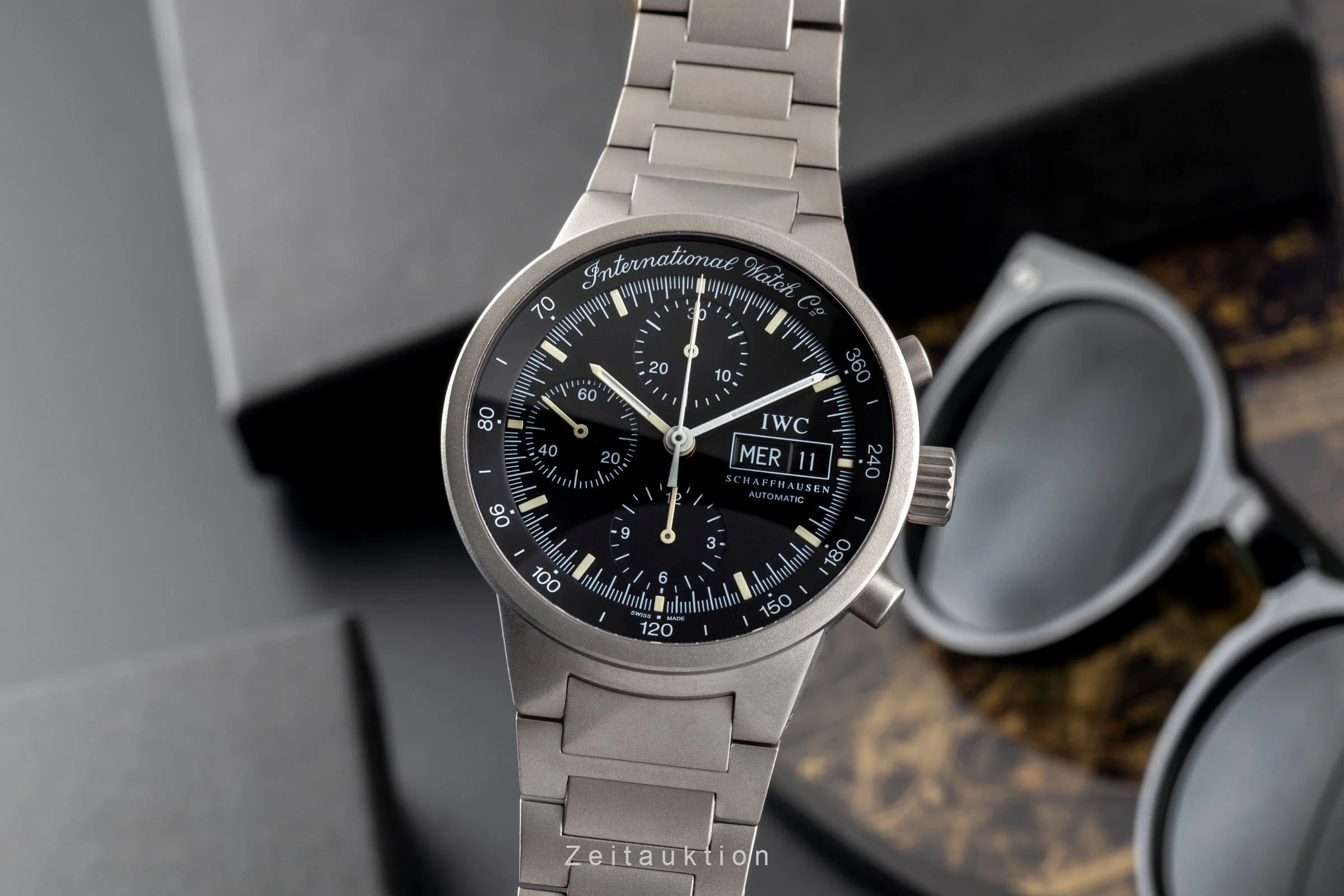 IWC GST chronograph titanium automatic men's watch IW370704  [2502772] - Image 2