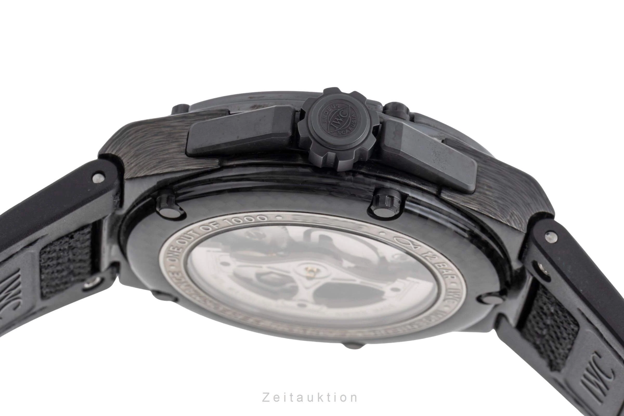 IWC Ingenieur carbon automatic men's watch IW322404 Limited  [2502542] - Image 11