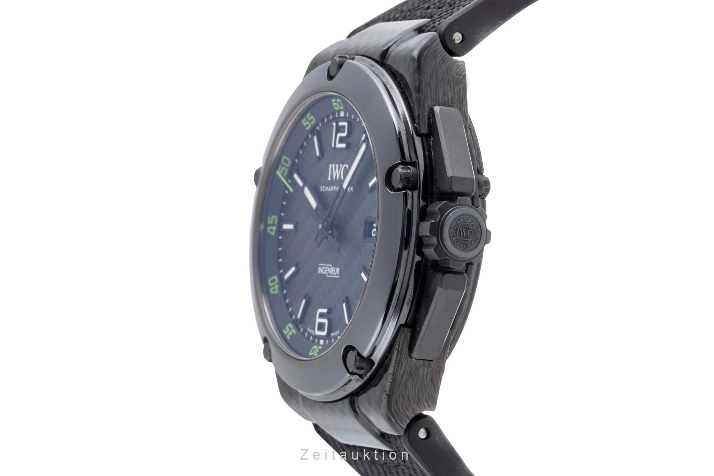 IWC Ingenieur carbon automatic men's watch IW322404 Limited  [2502542] - Image 7