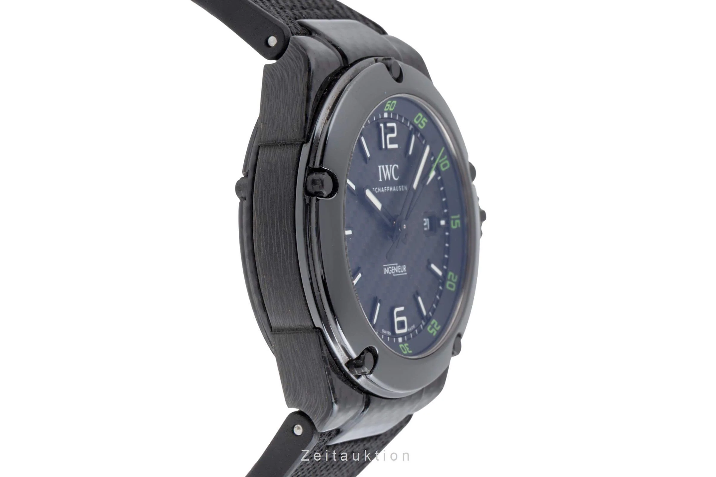 IWC Ingenieur carbon automatic men's watch IW322404 Limited  [2502542] - Image 8
