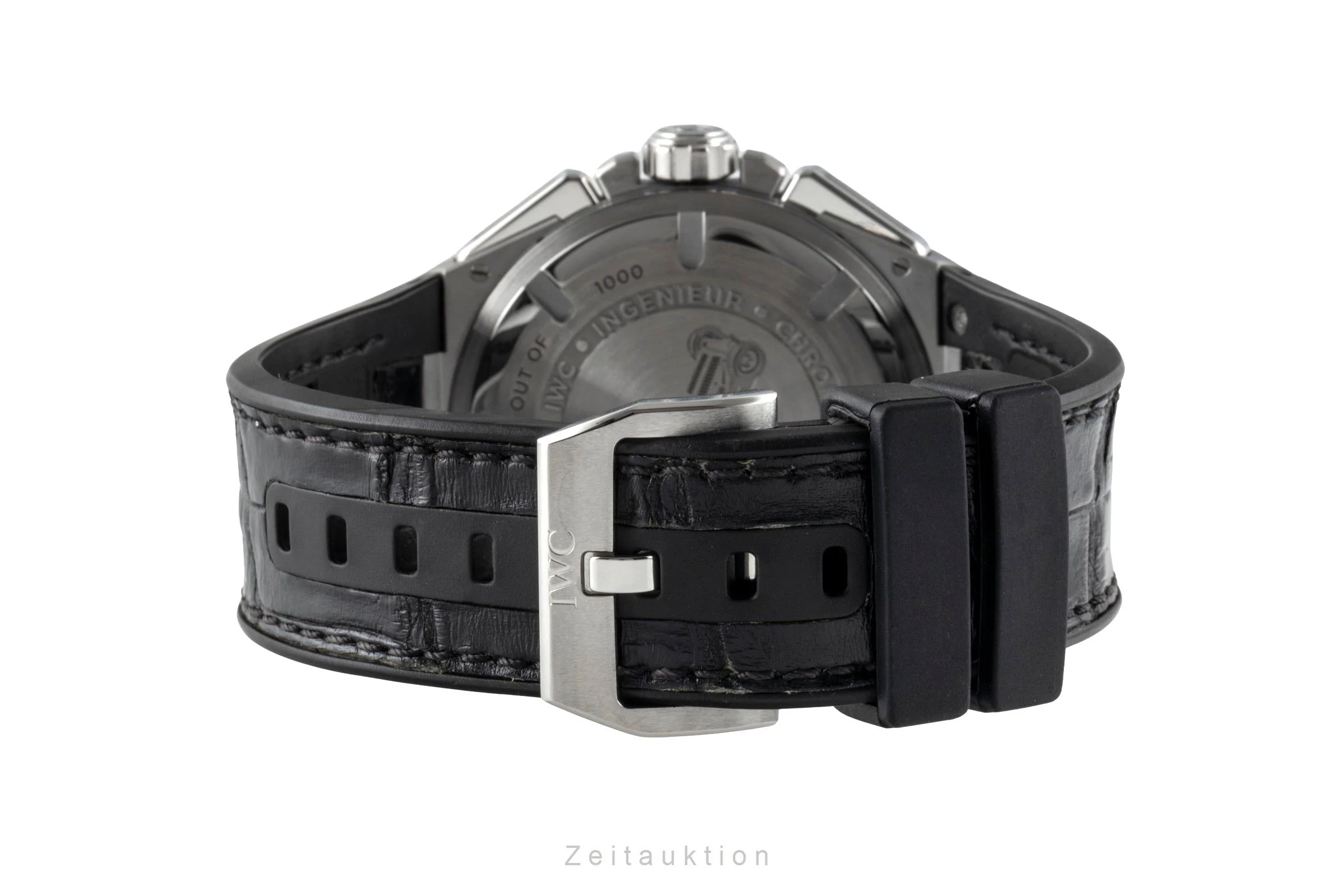 IWC Ingenieur chronograph steel automatic men's watch IW378505 Limited  [2600350] - Image 14