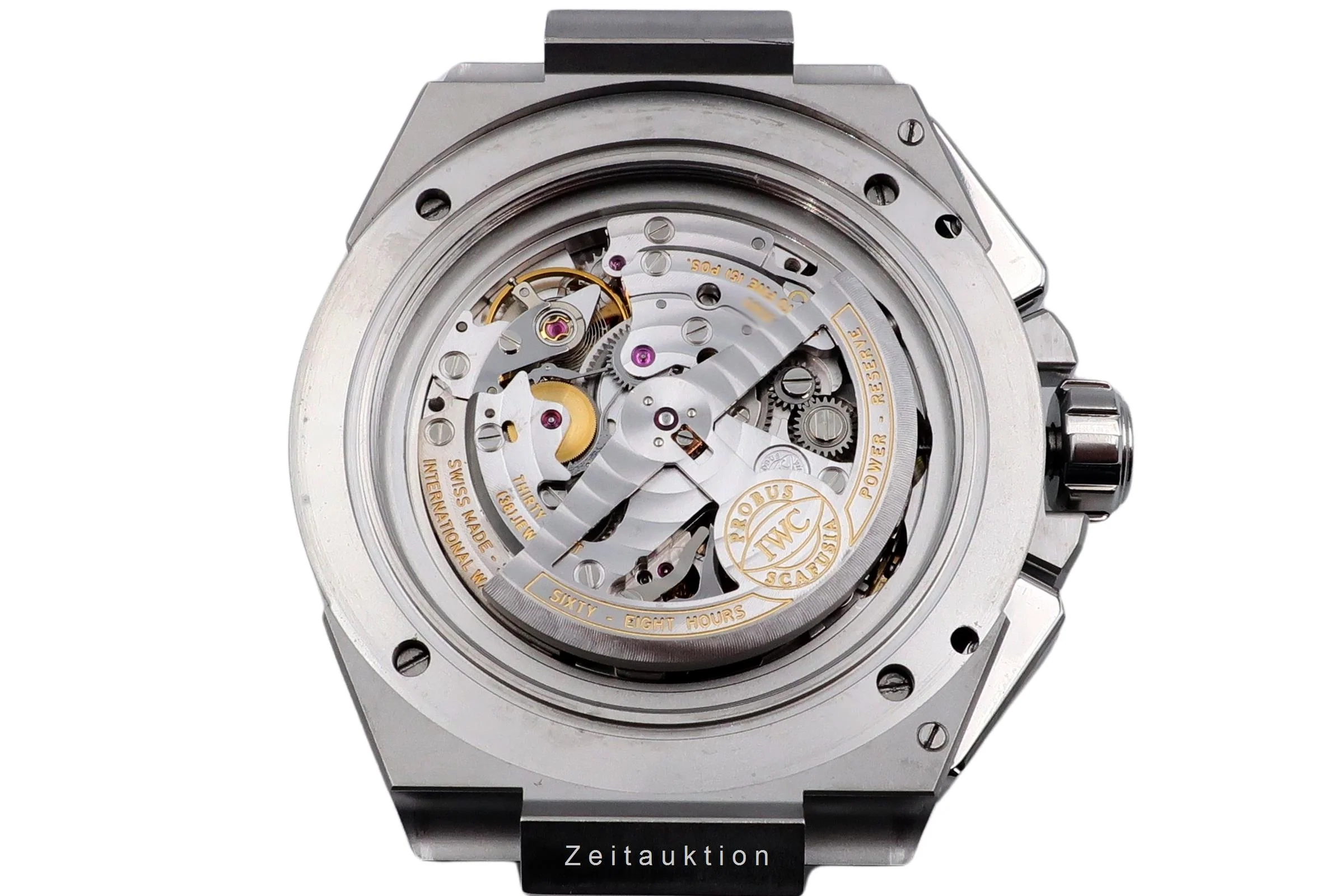 IWC Ingenieur chronograph steel automatic men's watch IW378505 Limited  [2600350] - Image 15